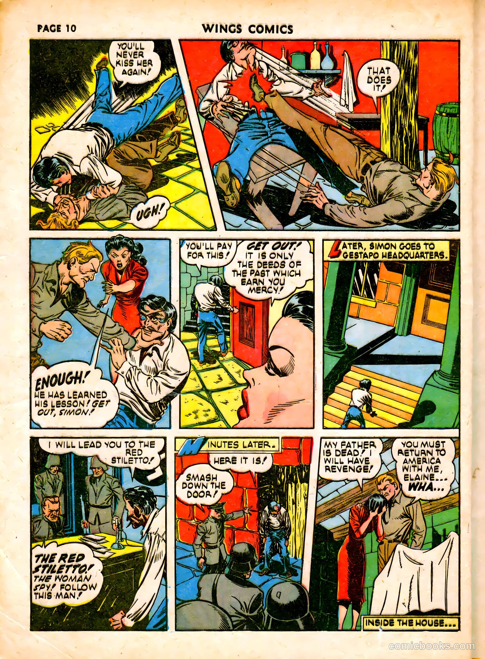Wings Comics #19 — page 13 of 68