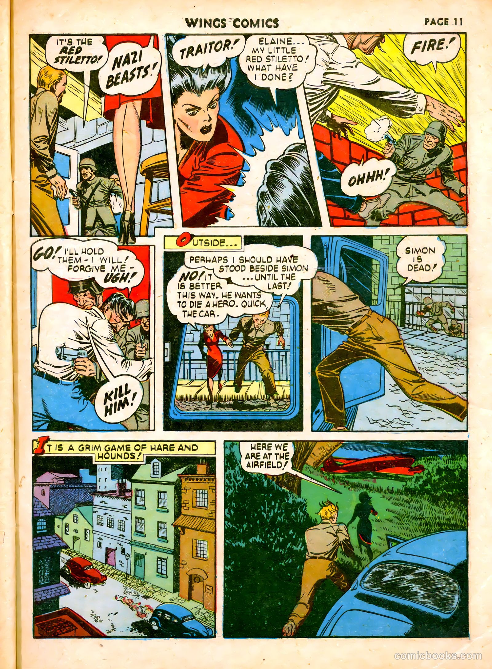 Wings Comics #19 — page 14 of 68