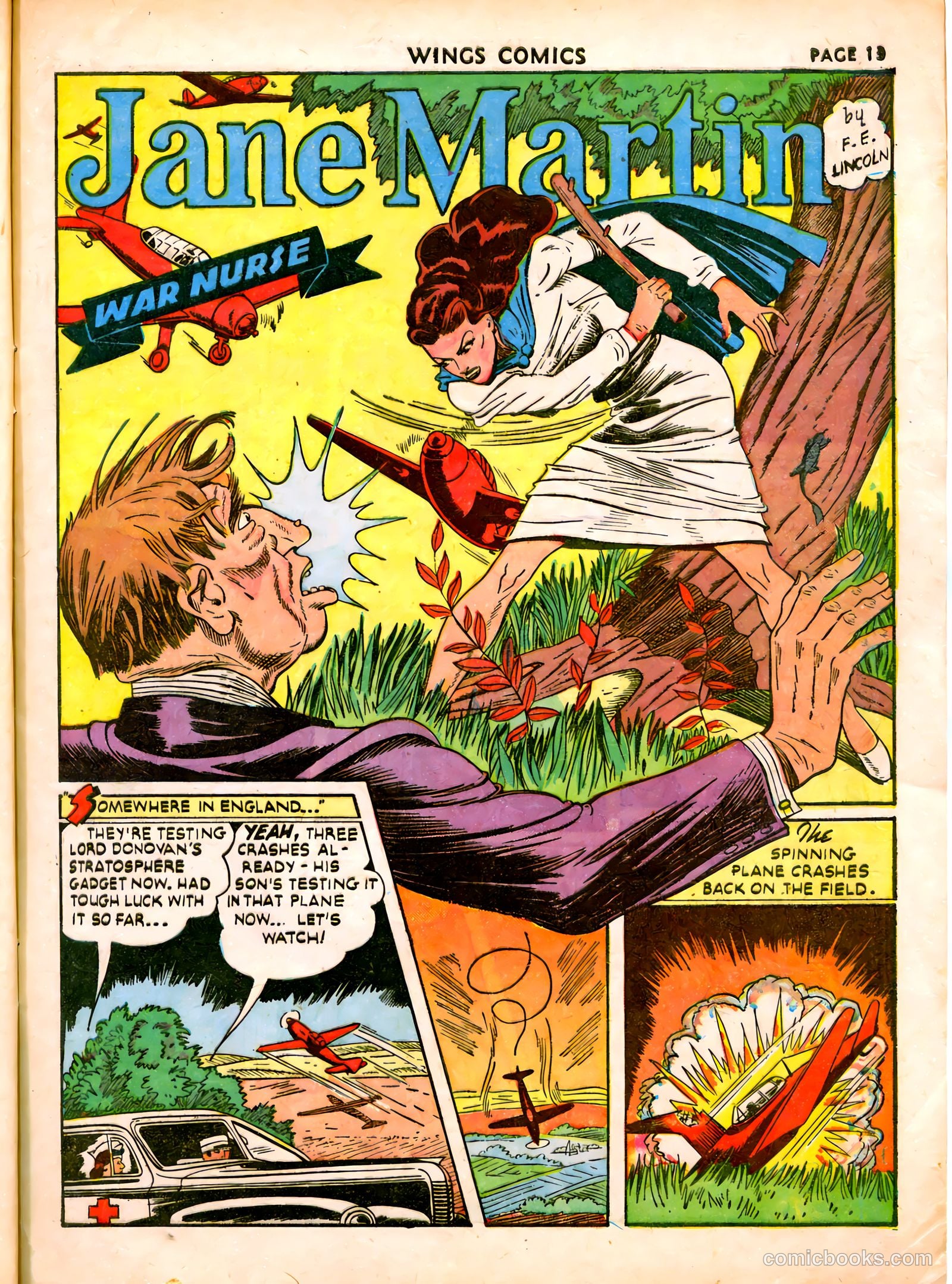 Wings Comics #19 — page 16 of 68