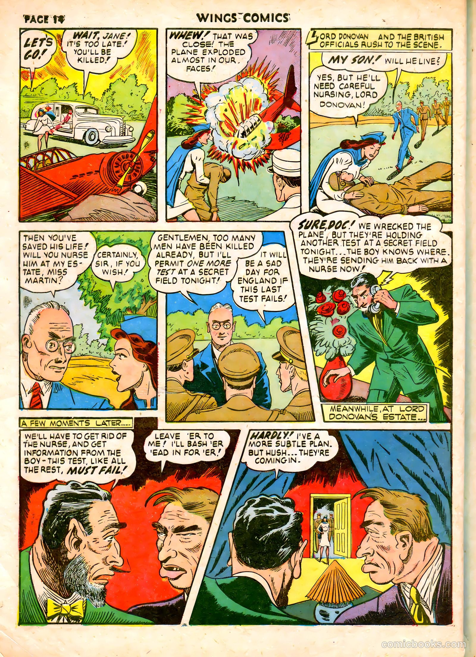 Wings Comics #19 — page 17 of 68