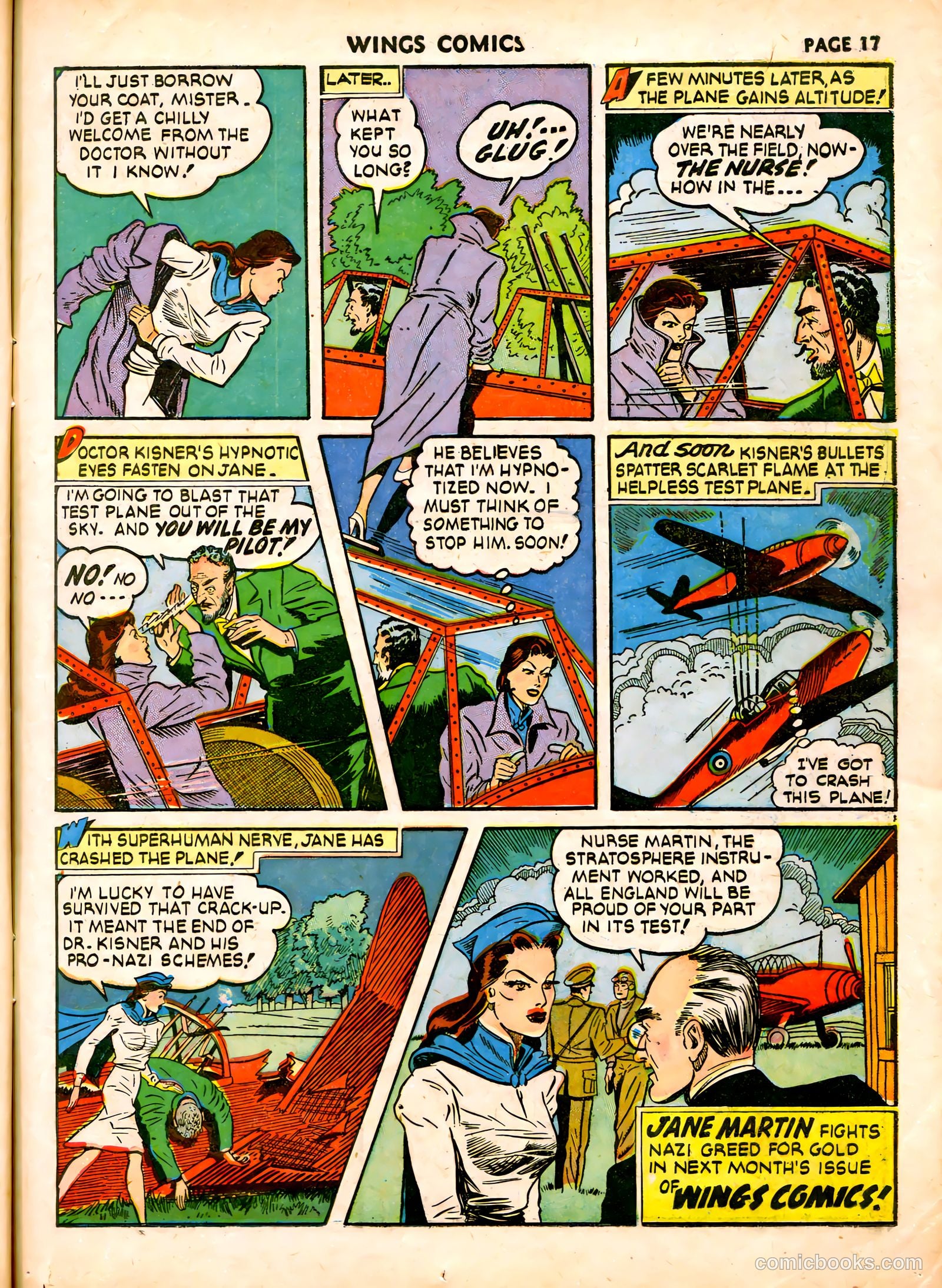 Wings Comics #19 — page 20 of 68