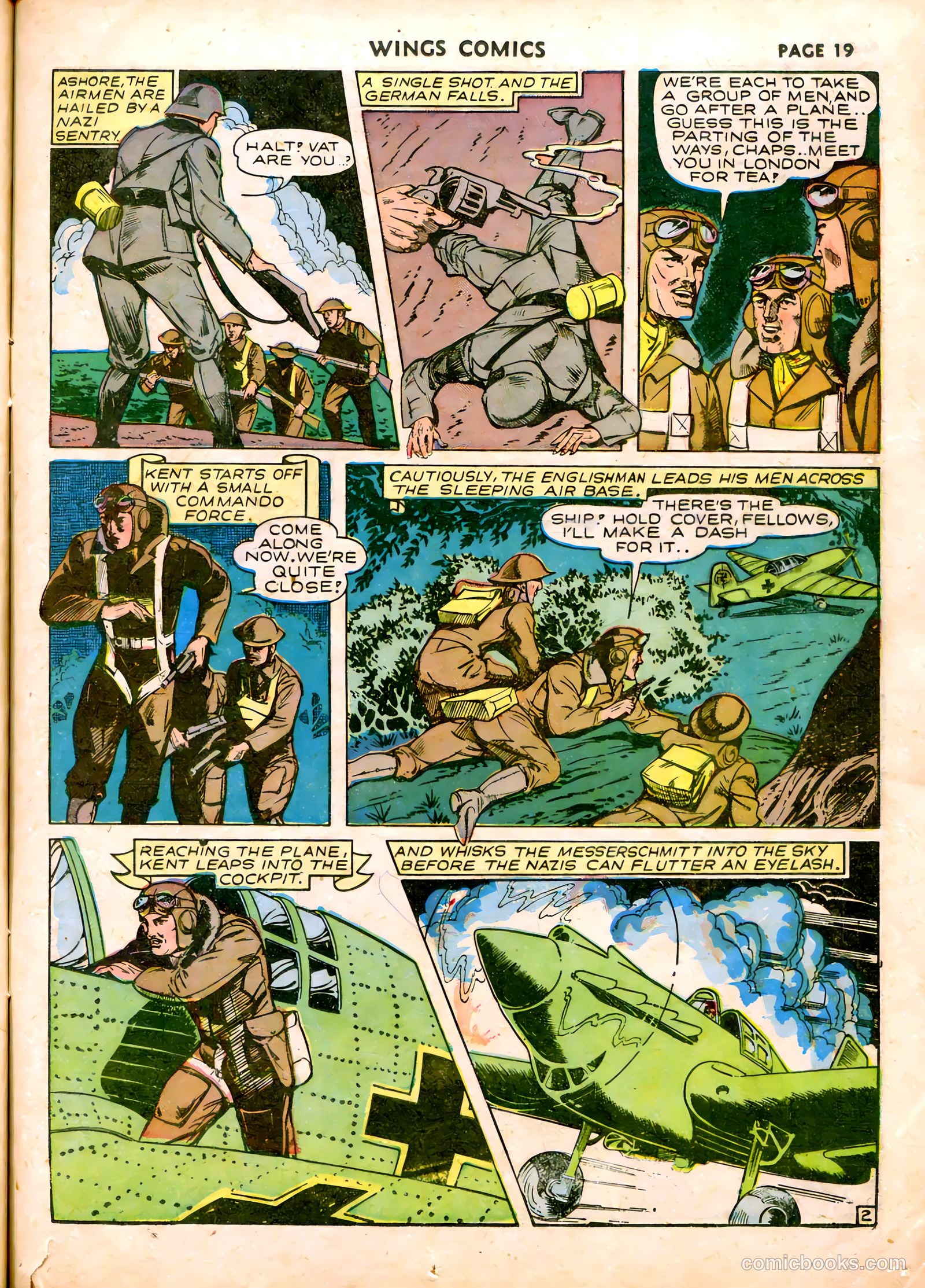 Wings Comics #19 — page 22 of 68