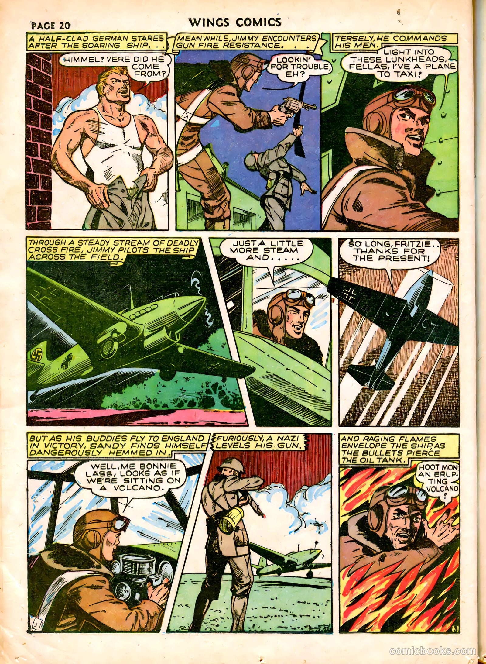 Wings Comics #19 — page 23 of 68