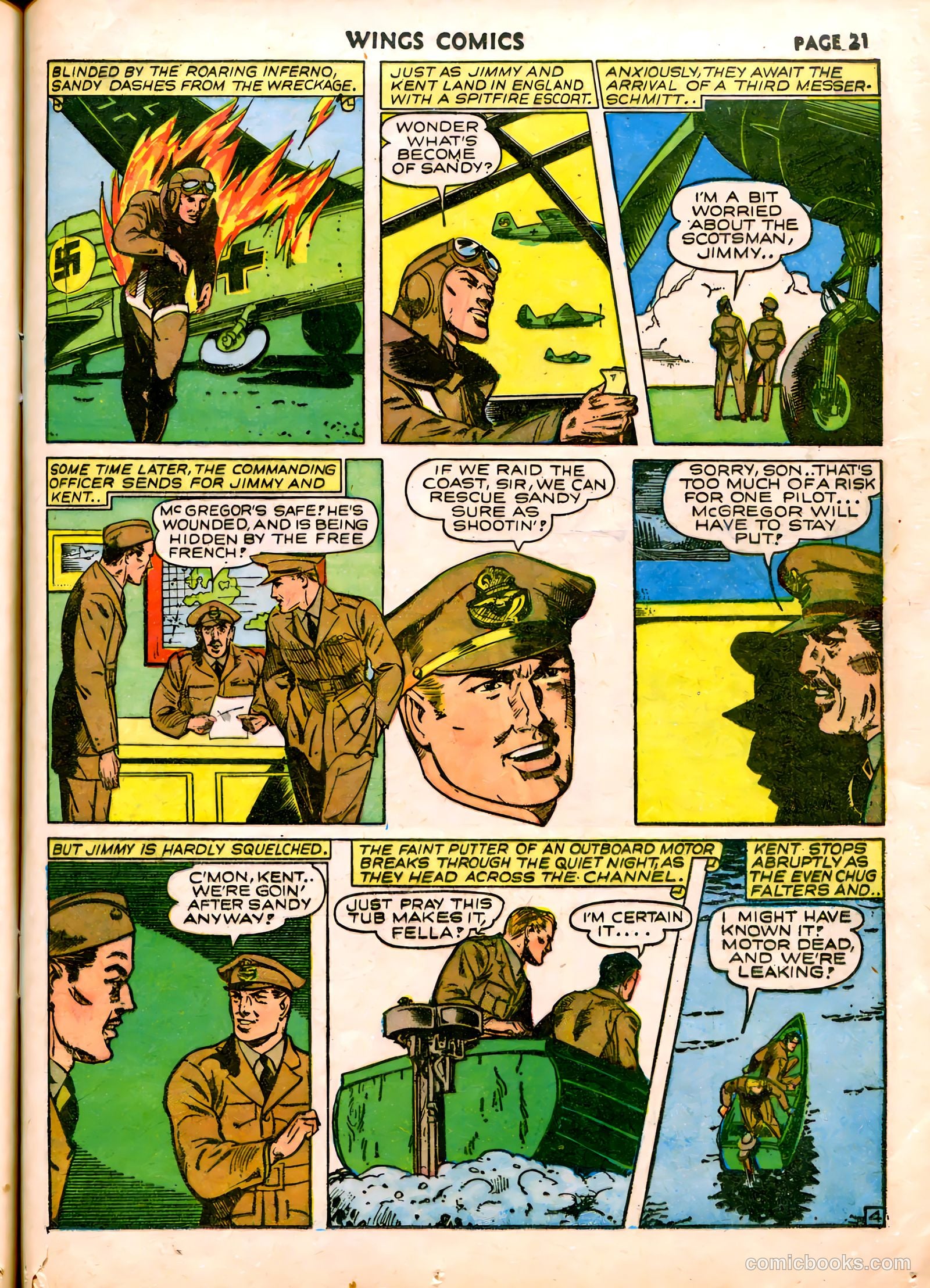 Wings Comics #19 — page 24 of 68