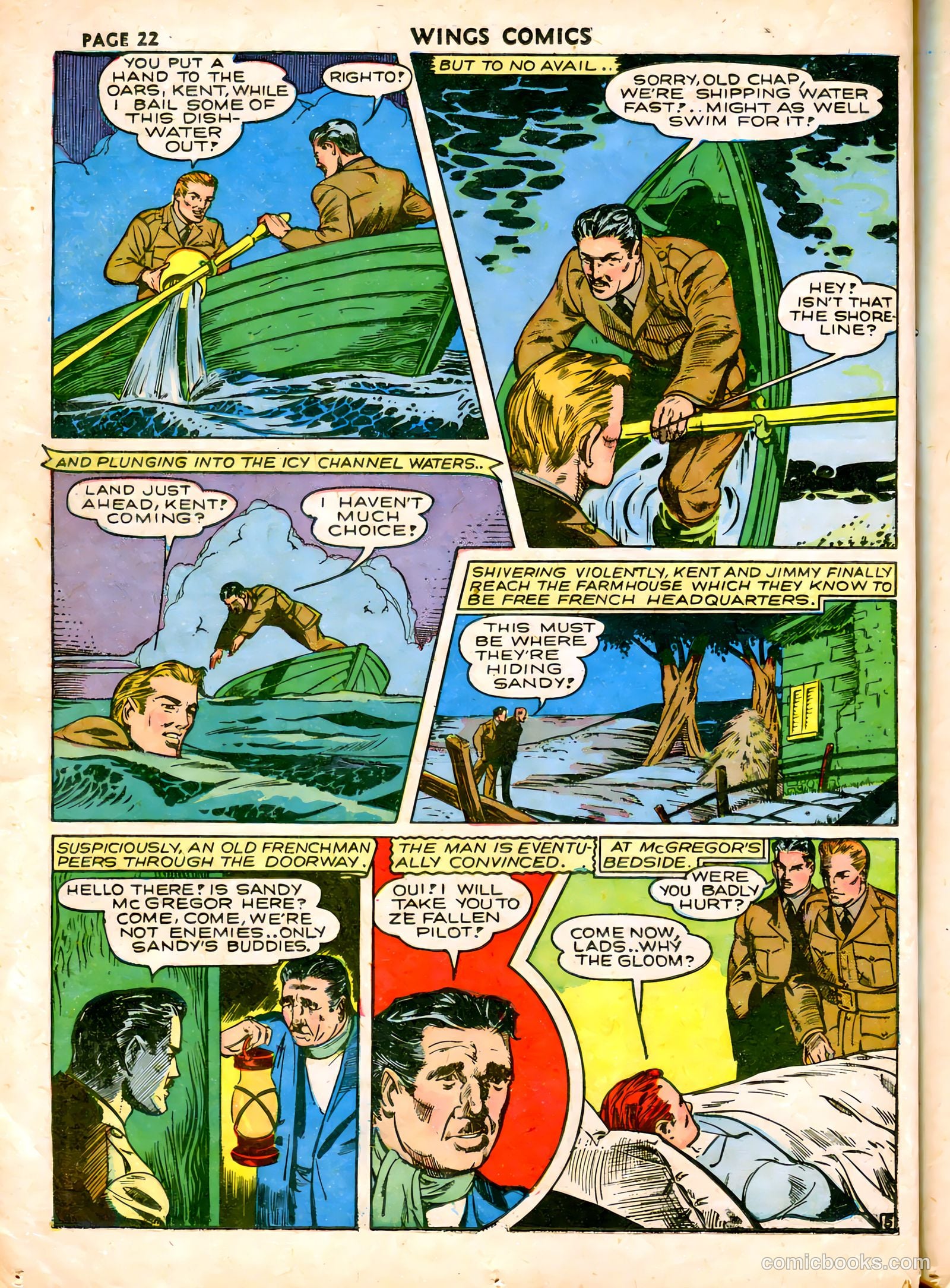 Wings Comics #19 — page 25 of 68