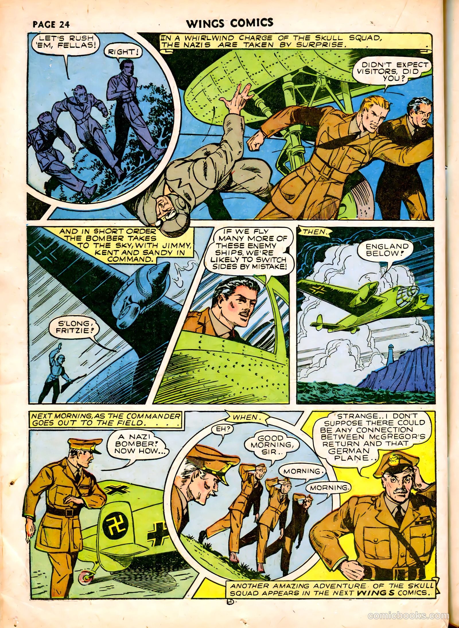 Wings Comics #19 — page 27 of 68