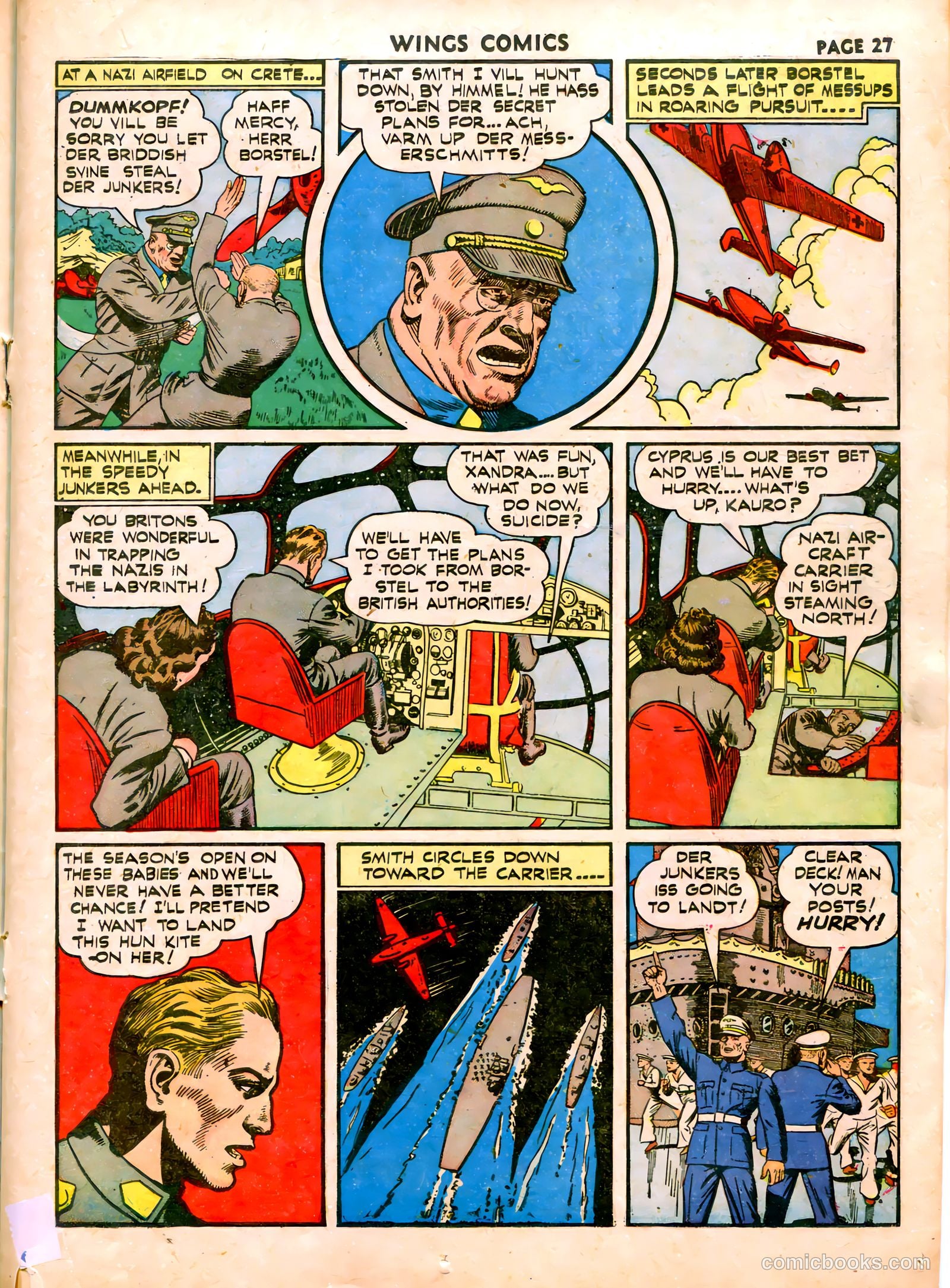 Wings Comics #19 — page 30 of 68