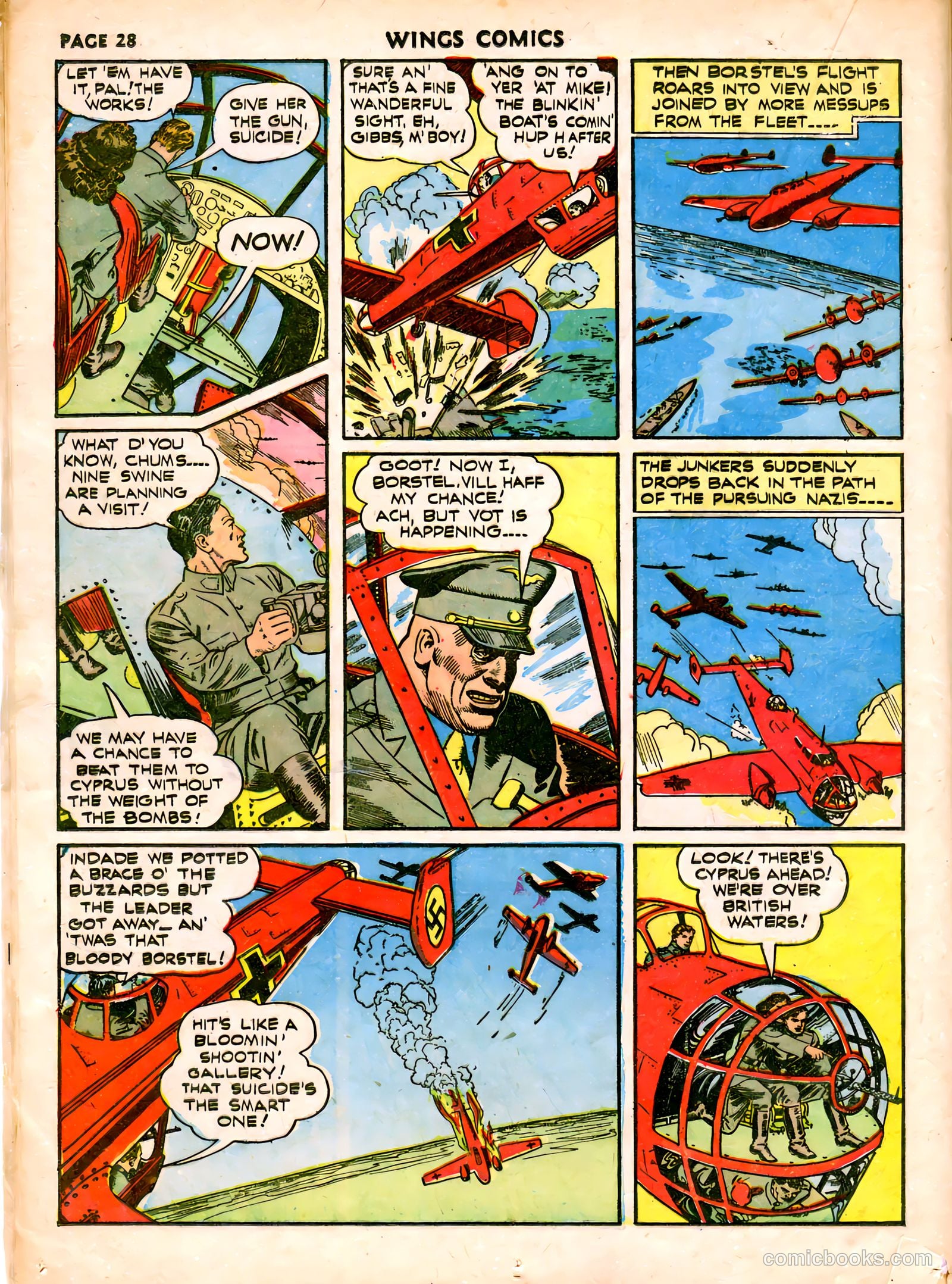 Wings Comics #19 — page 31 of 68