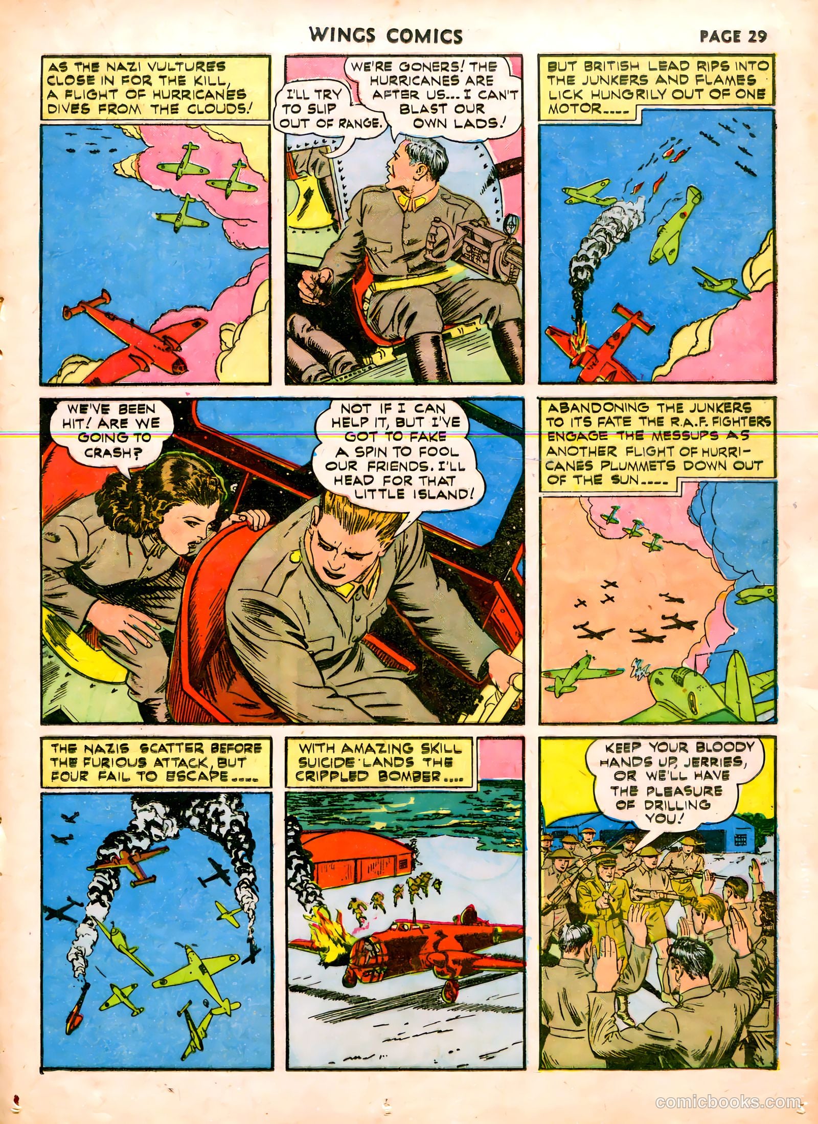Wings Comics #19 — page 32 of 68