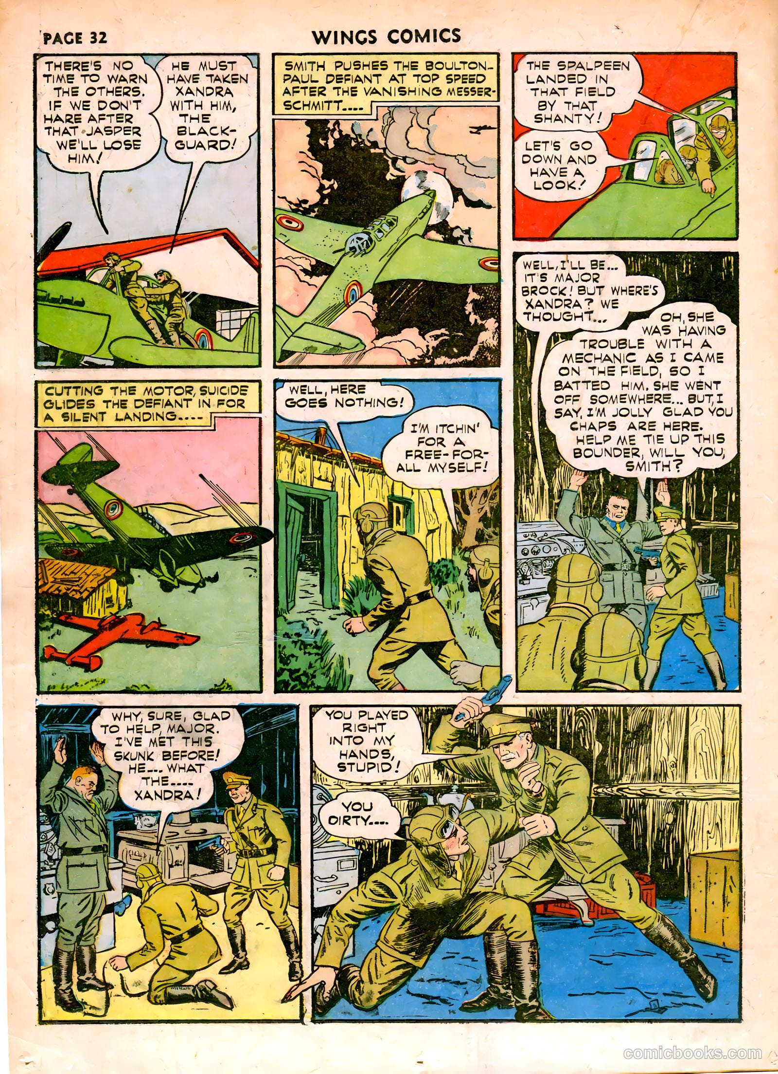 Wings Comics #19 — page 35 of 68
