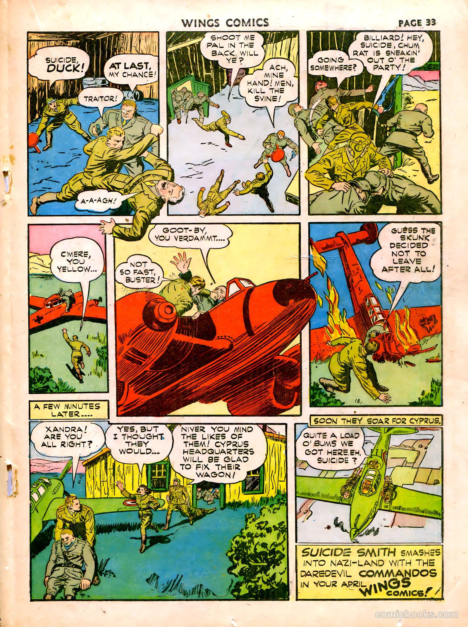 Wings Comics #19 — page 36 of 68