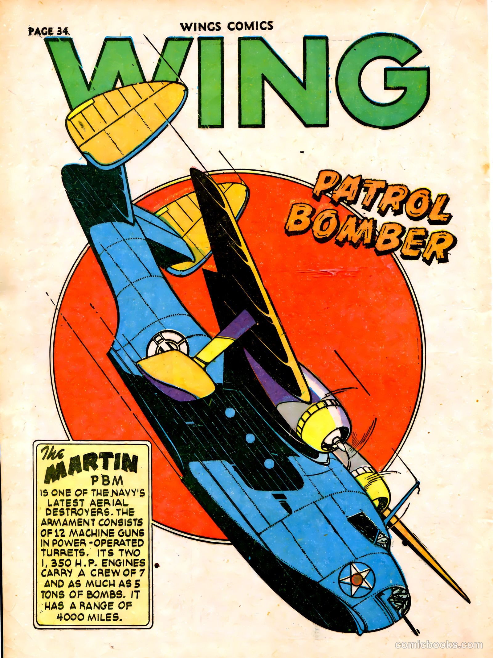 Wings Comics #19 — page 37 of 68