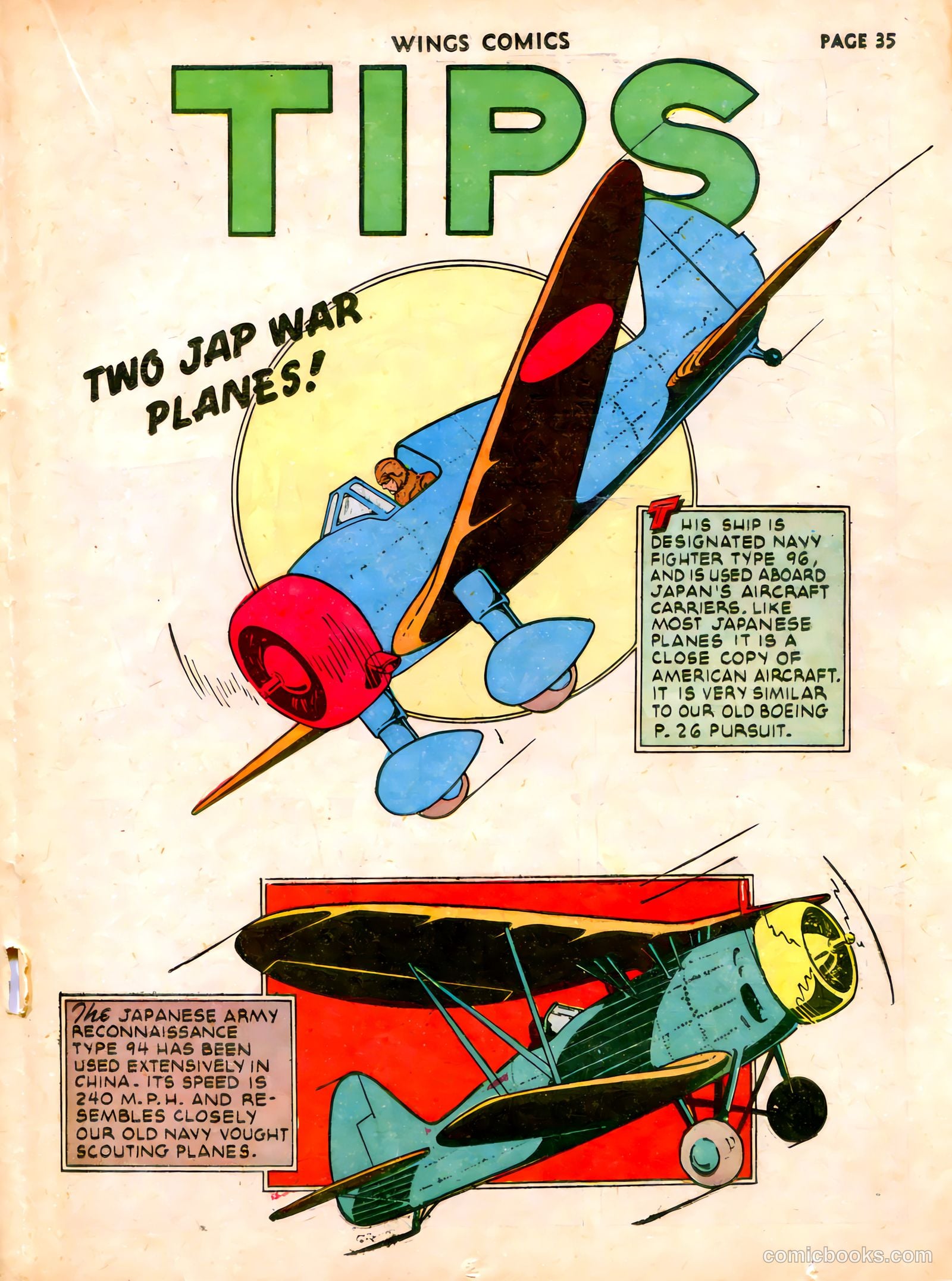 Wings Comics #19 — page 38 of 68