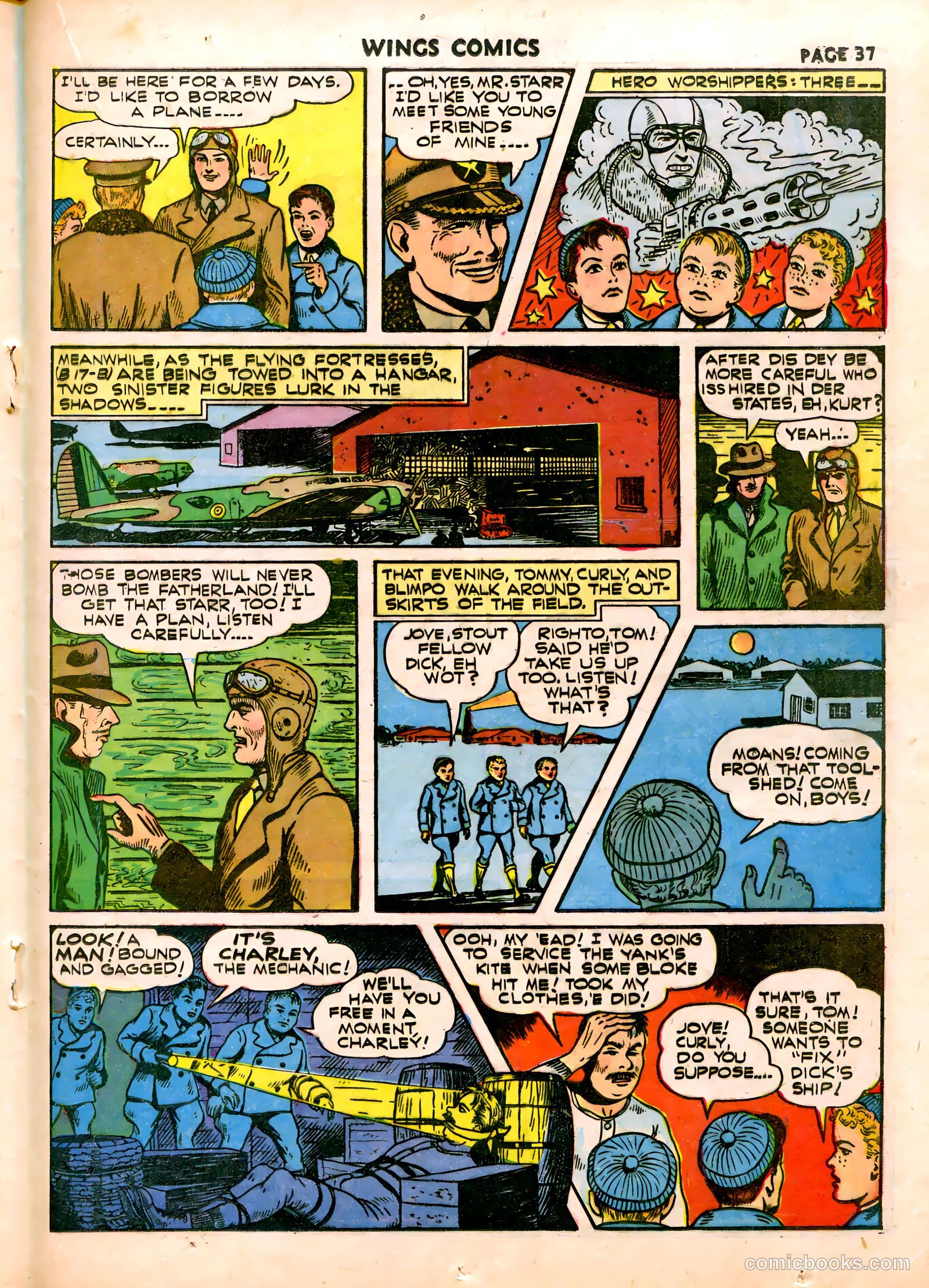 Wings Comics #19 — page 40 of 68