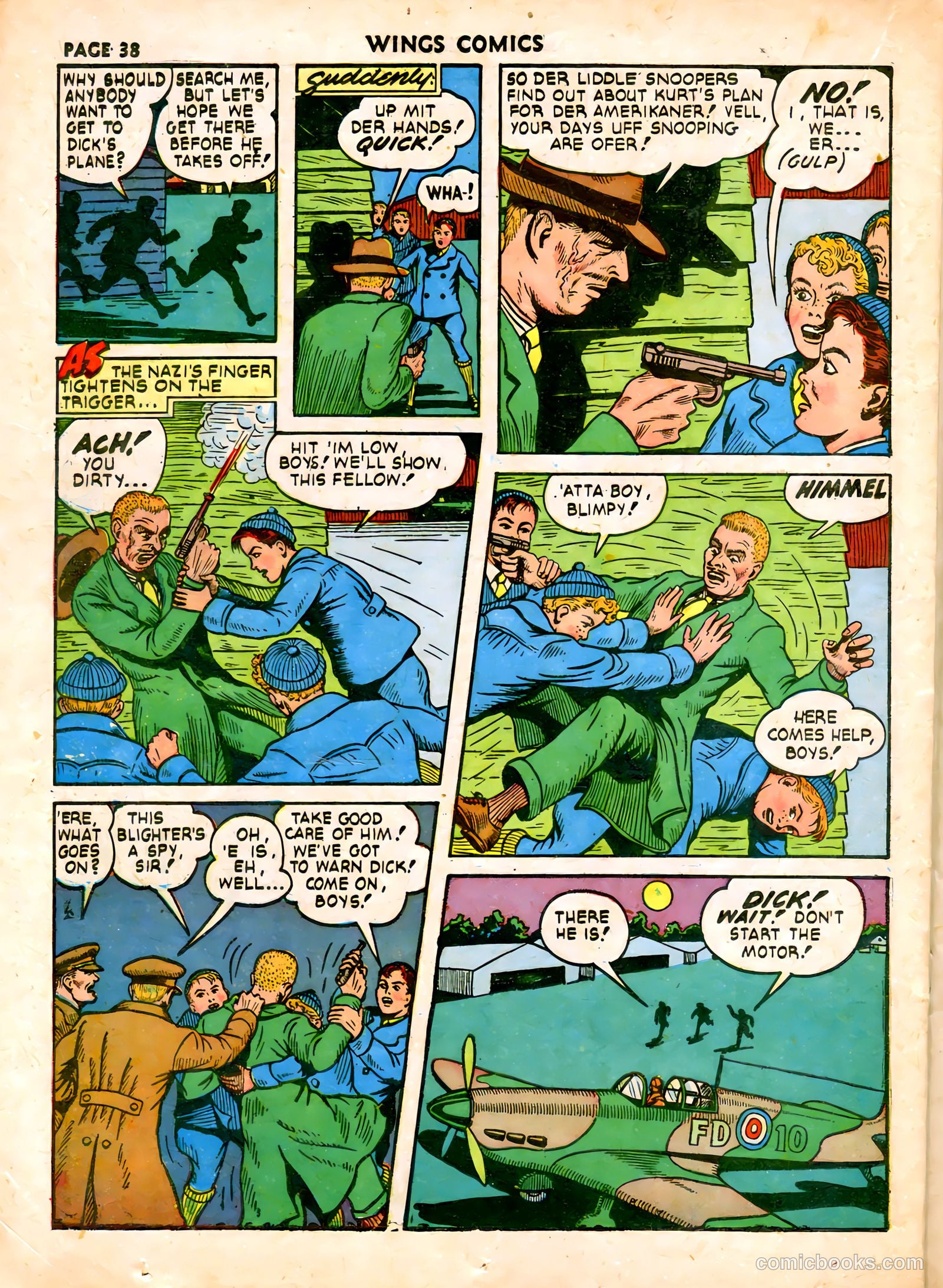 Wings Comics #19 — page 41 of 68