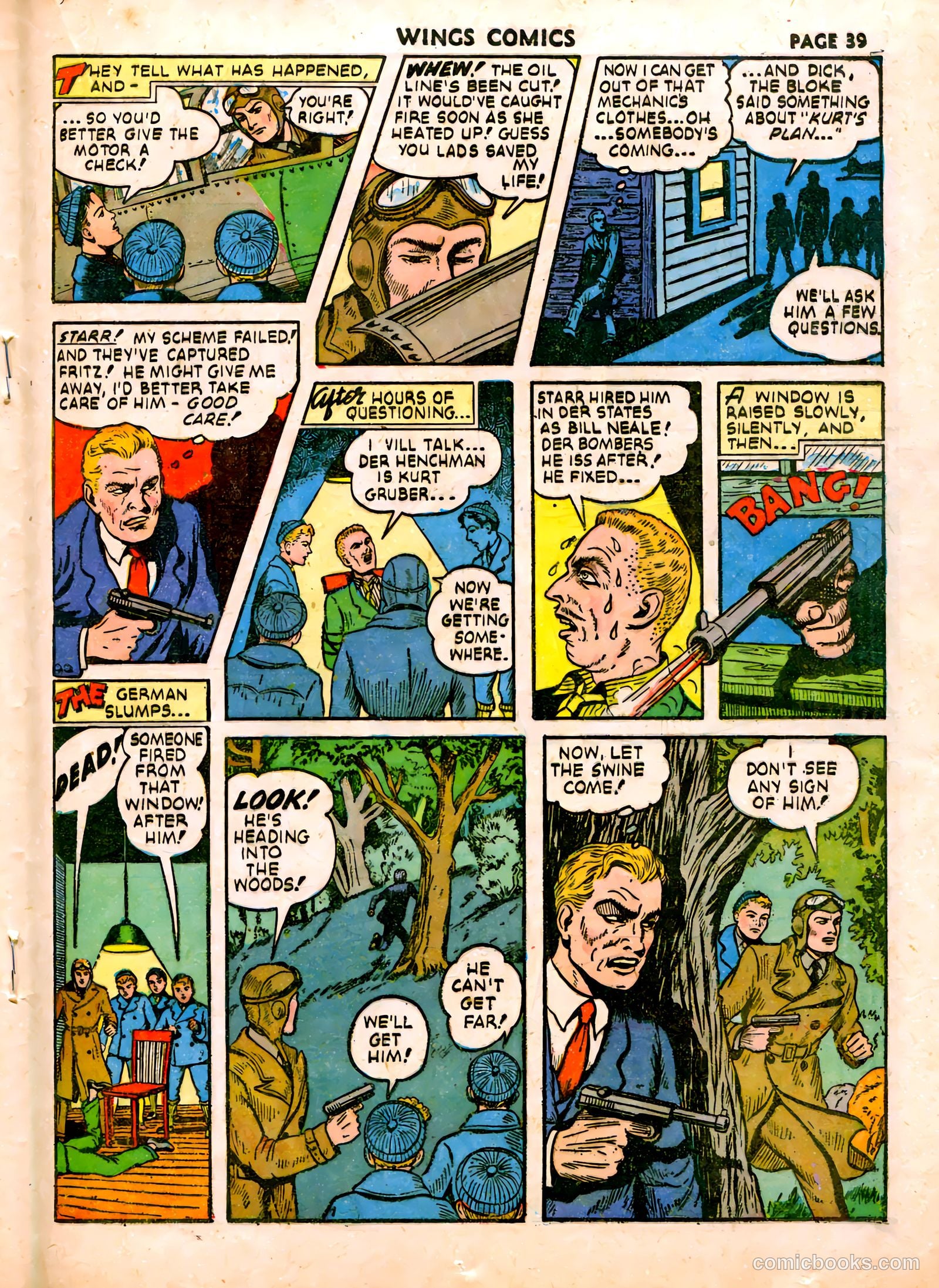 Wings Comics #19 — page 42 of 68