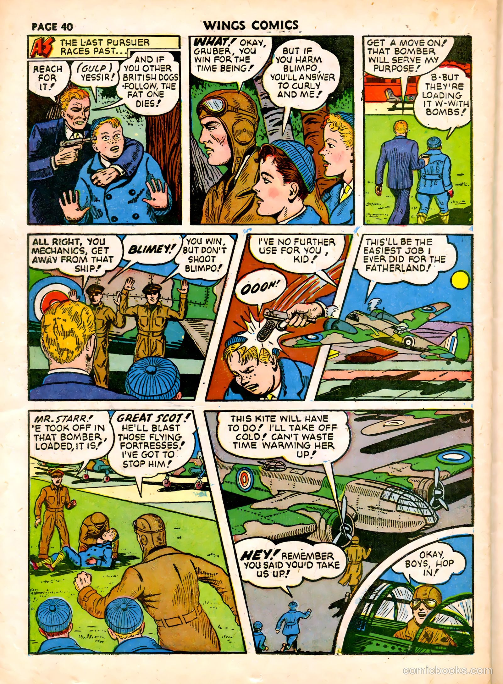 Wings Comics #19 — page 43 of 68