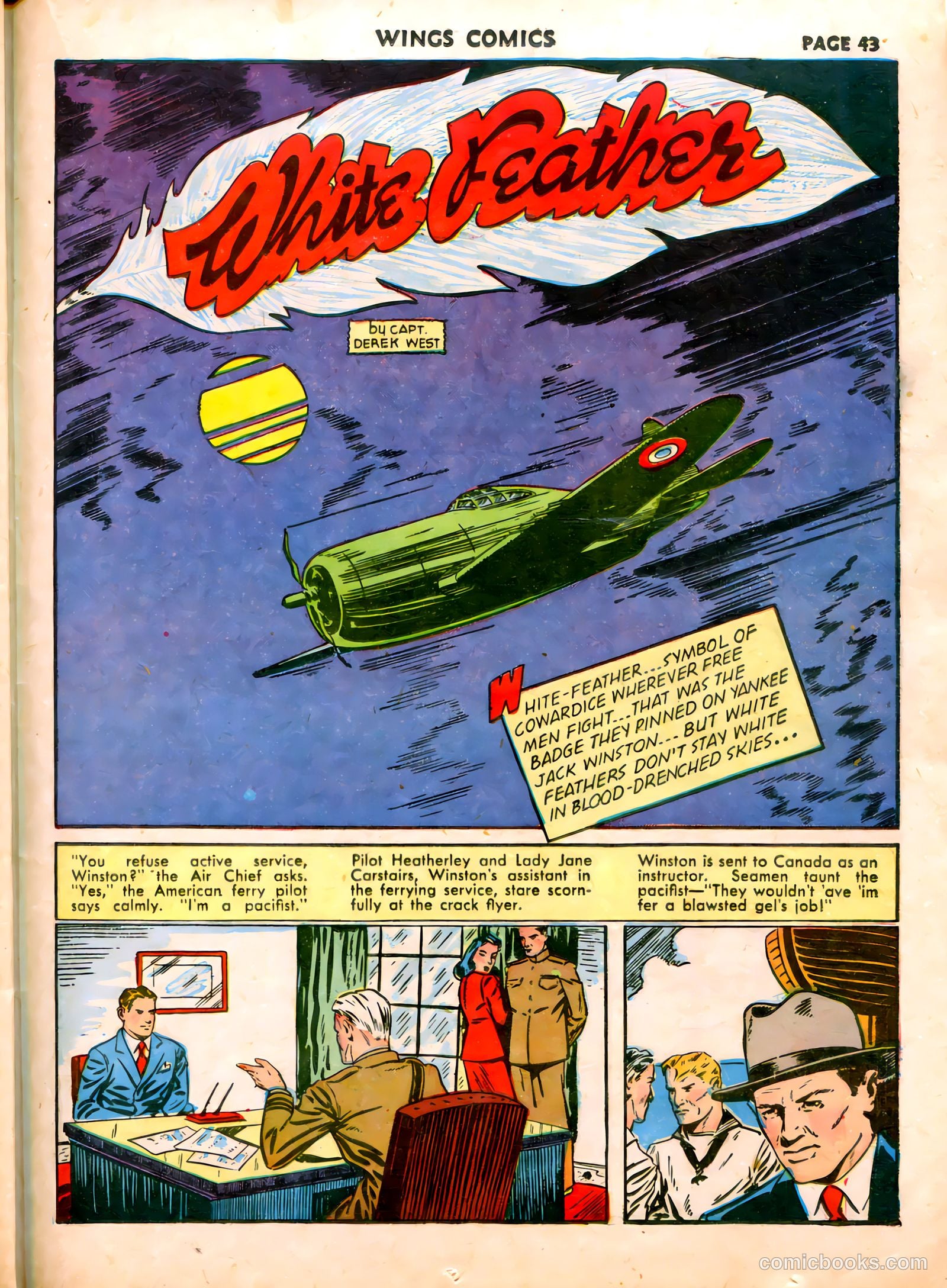 Wings Comics #19 — page 46 of 68