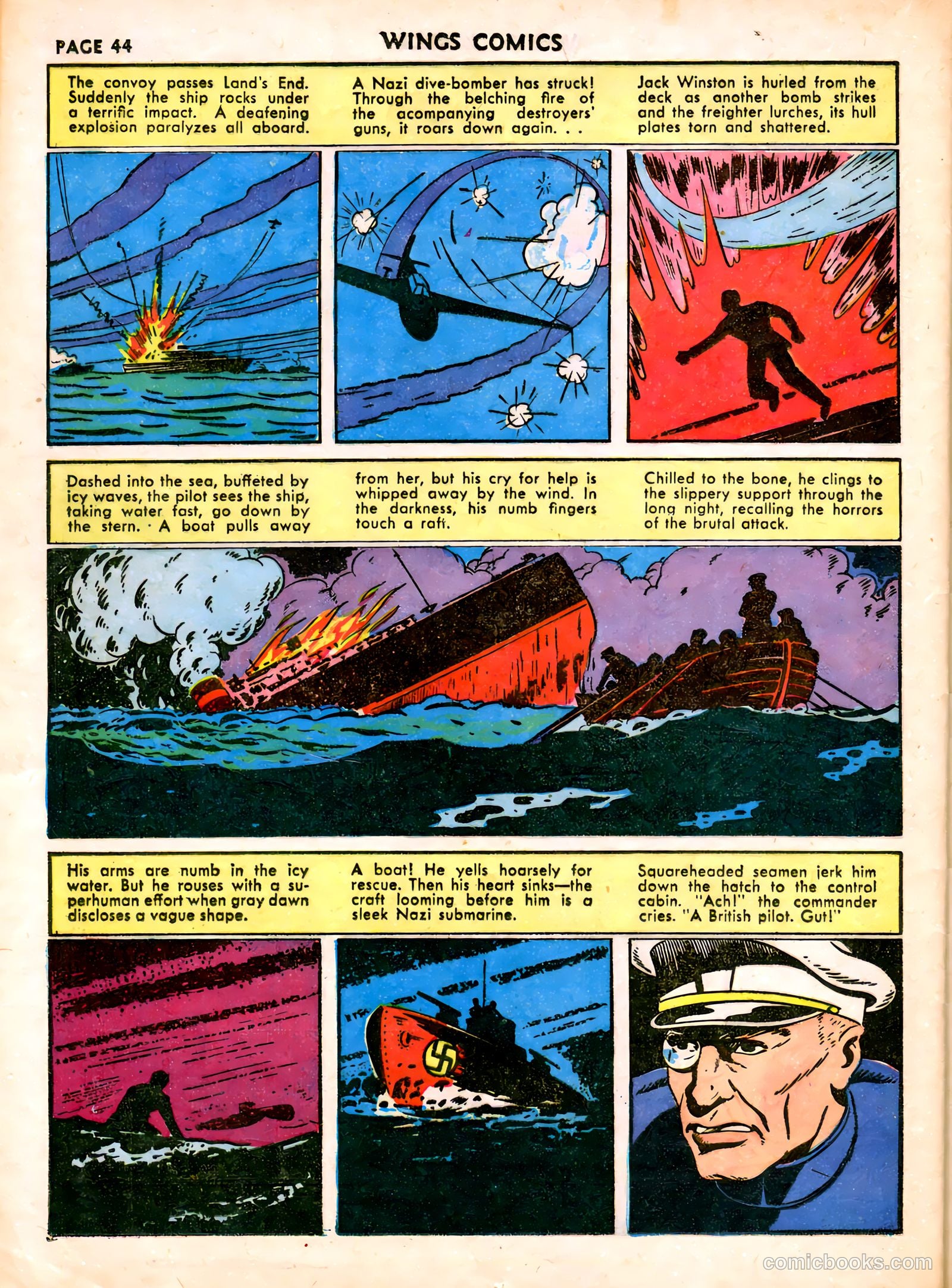 Wings Comics #19 — page 47 of 68