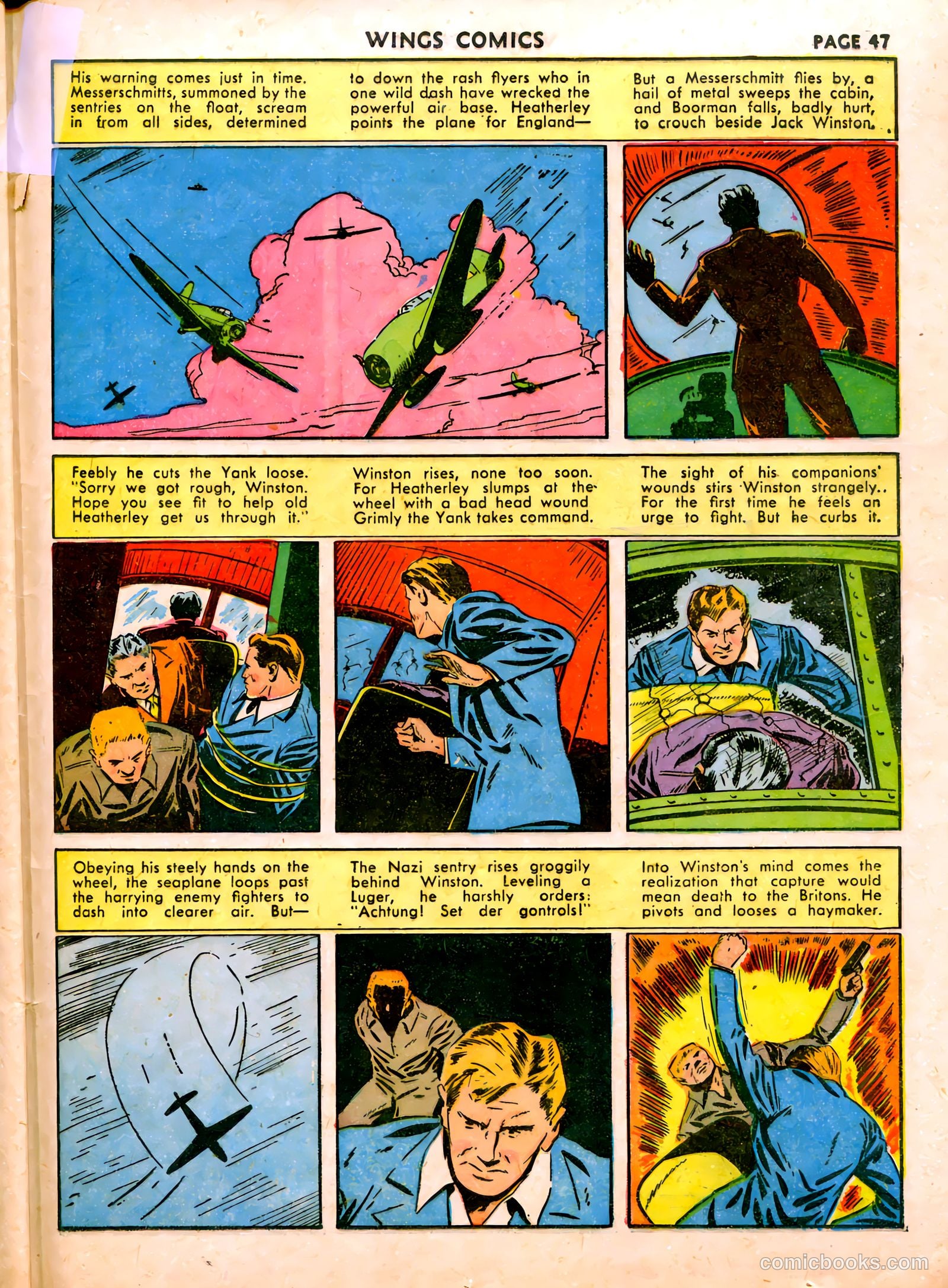 Wings Comics #19 — page 50 of 68