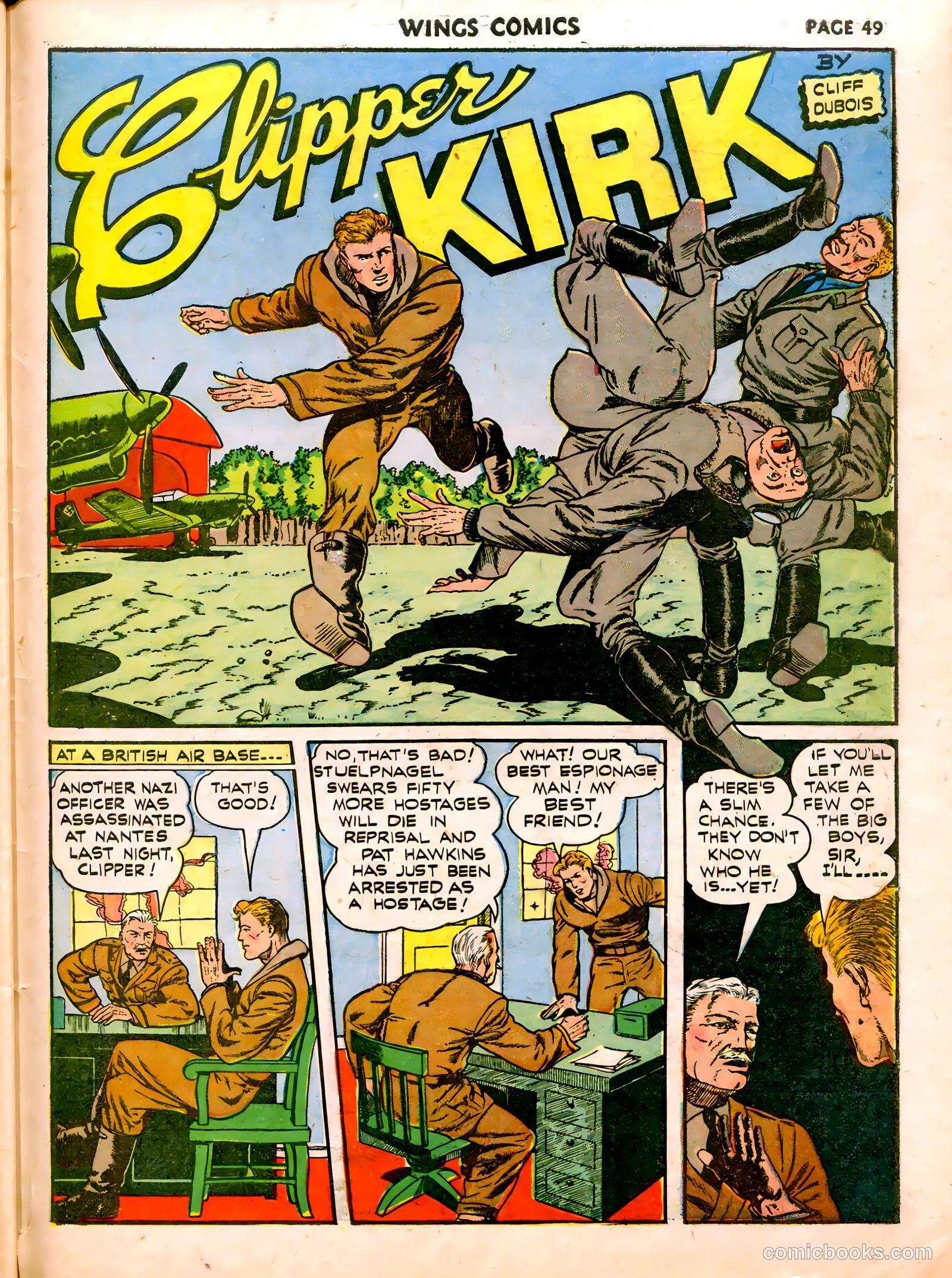 Wings Comics #19 — page 52 of 68