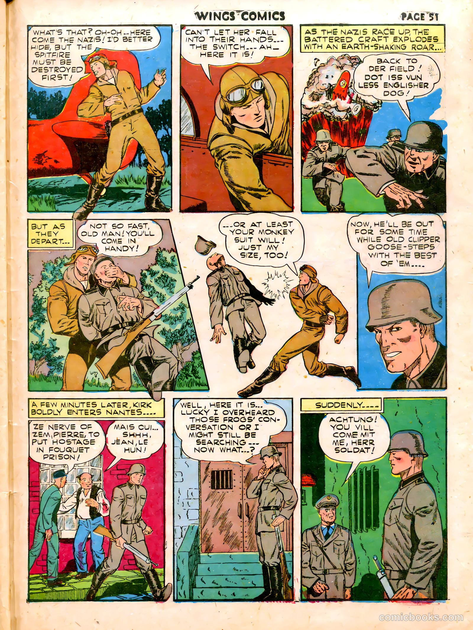 Wings Comics #19 — page 54 of 68