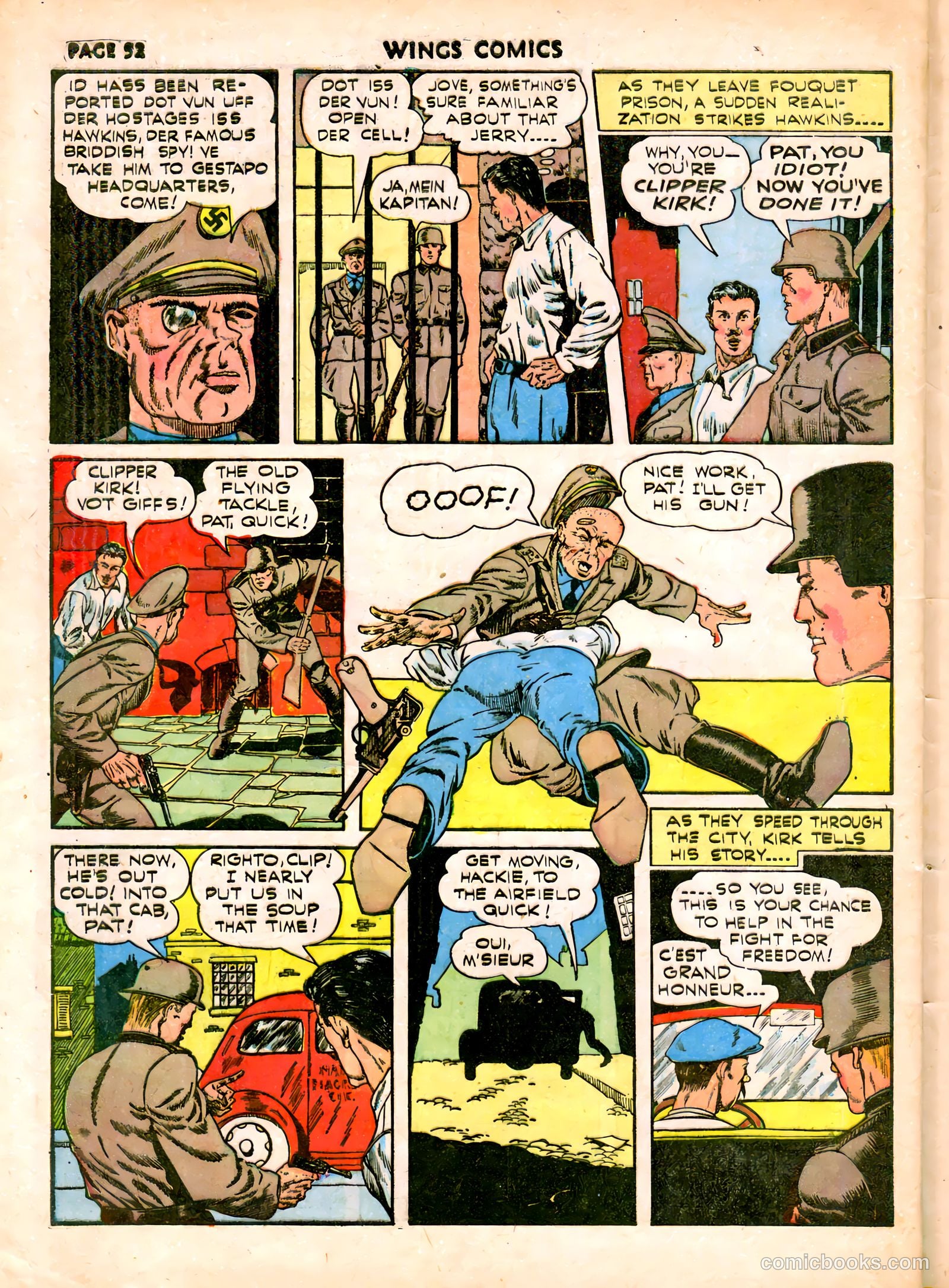 Wings Comics #19 — page 55 of 68