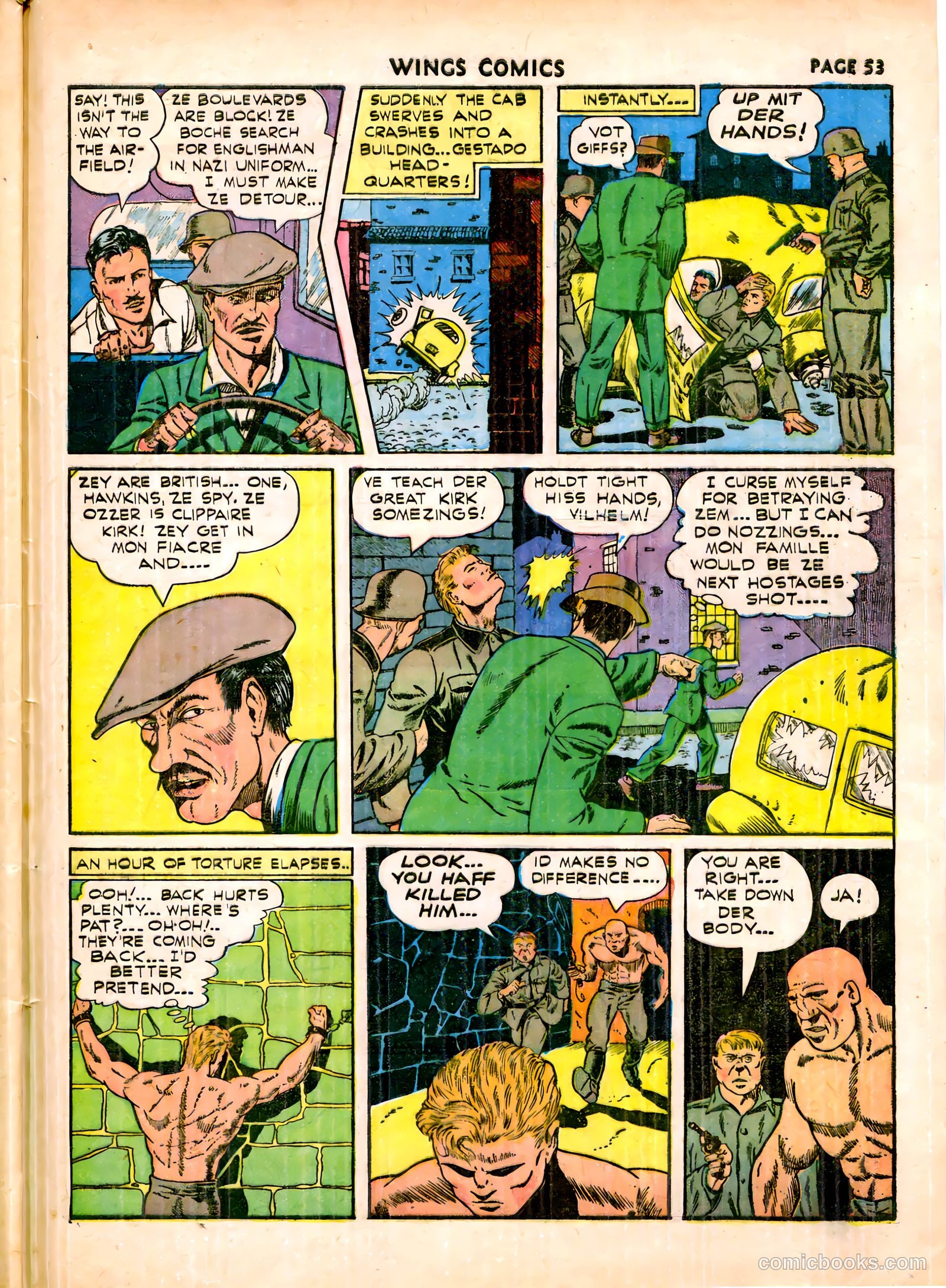 Wings Comics #19 — page 56 of 68