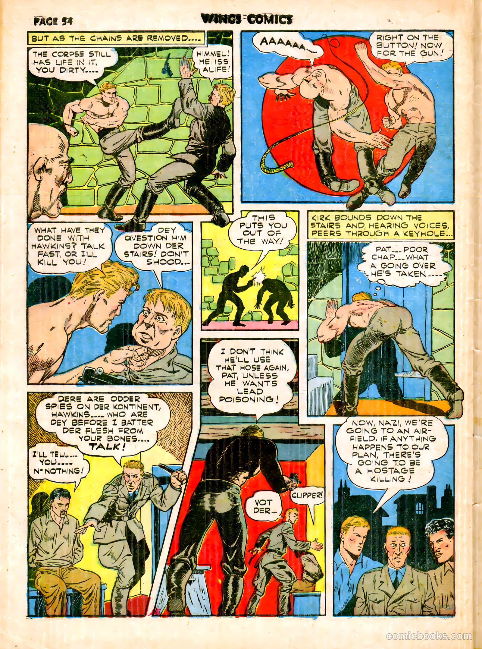 Wings Comics #19 — page 57 of 68