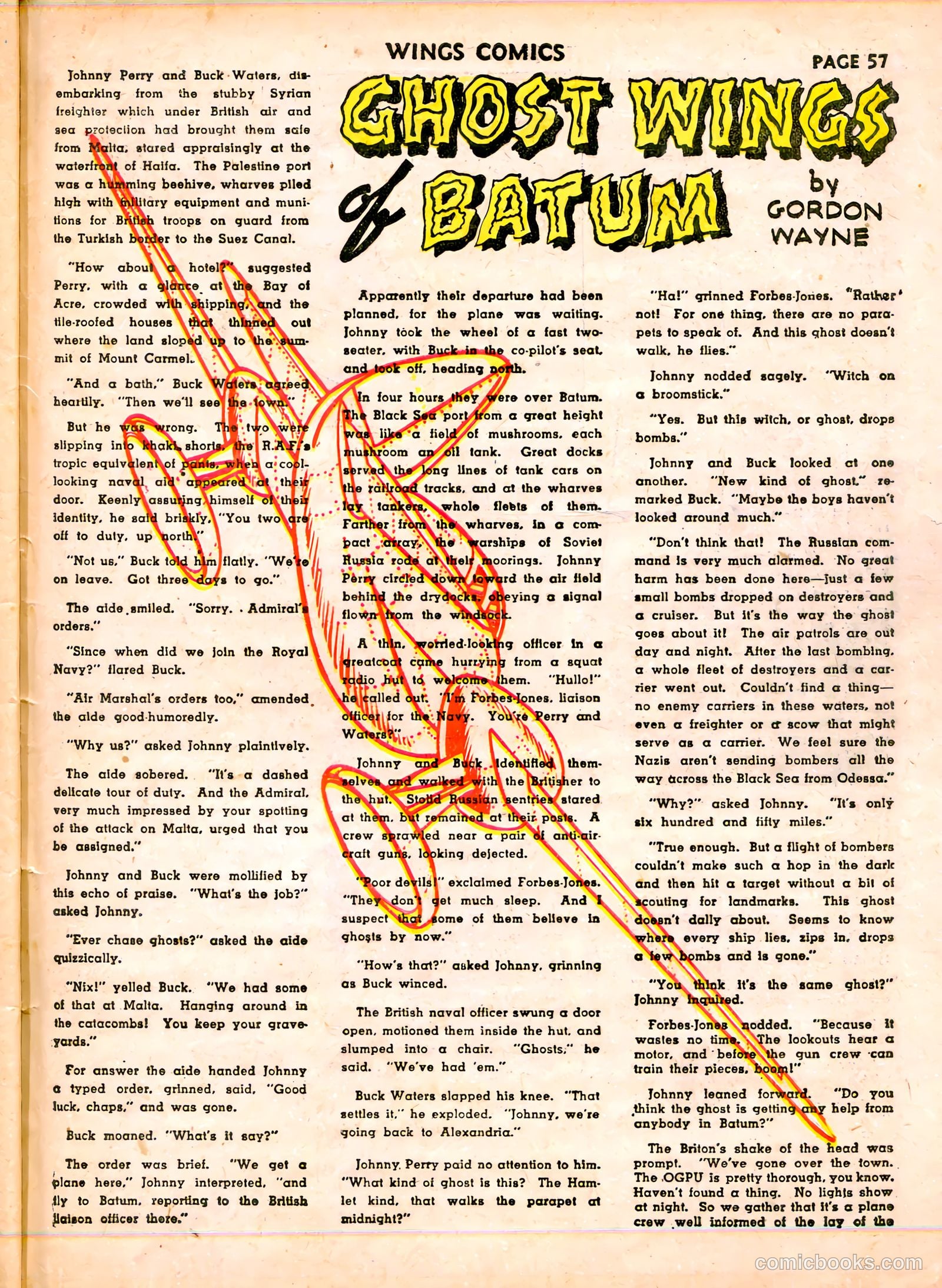 Wings Comics #19 — page 60 of 68