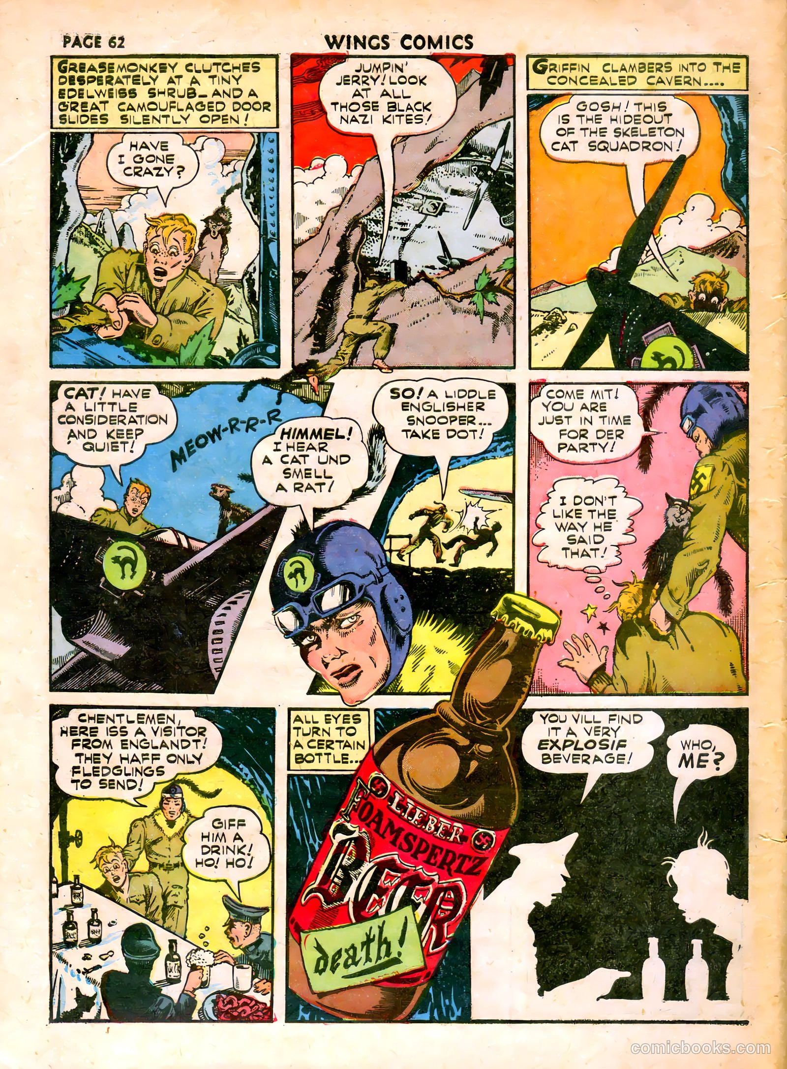 Wings Comics #19 — page 65 of 68