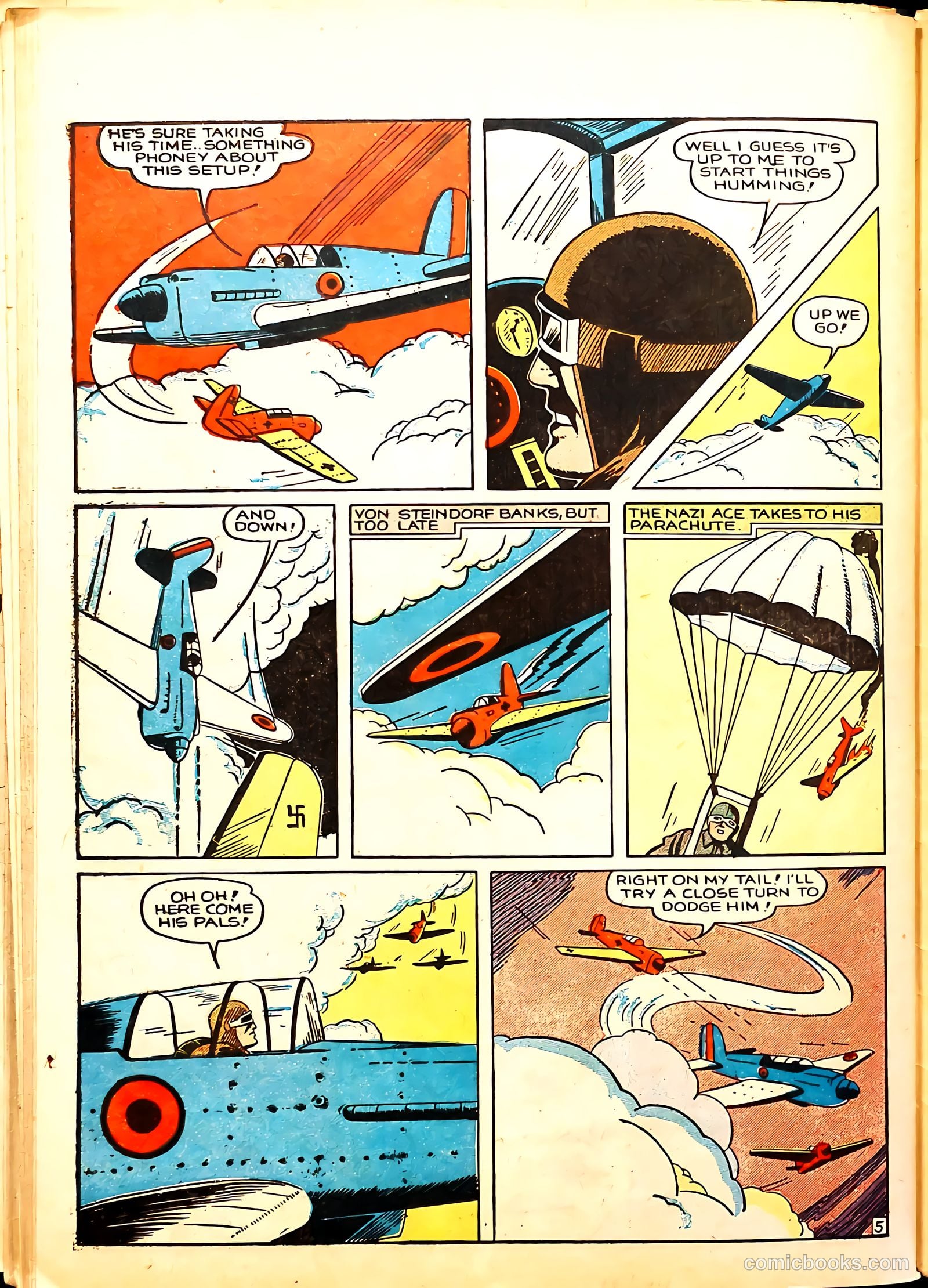 Wings Comics #2 — page 56 of 68
