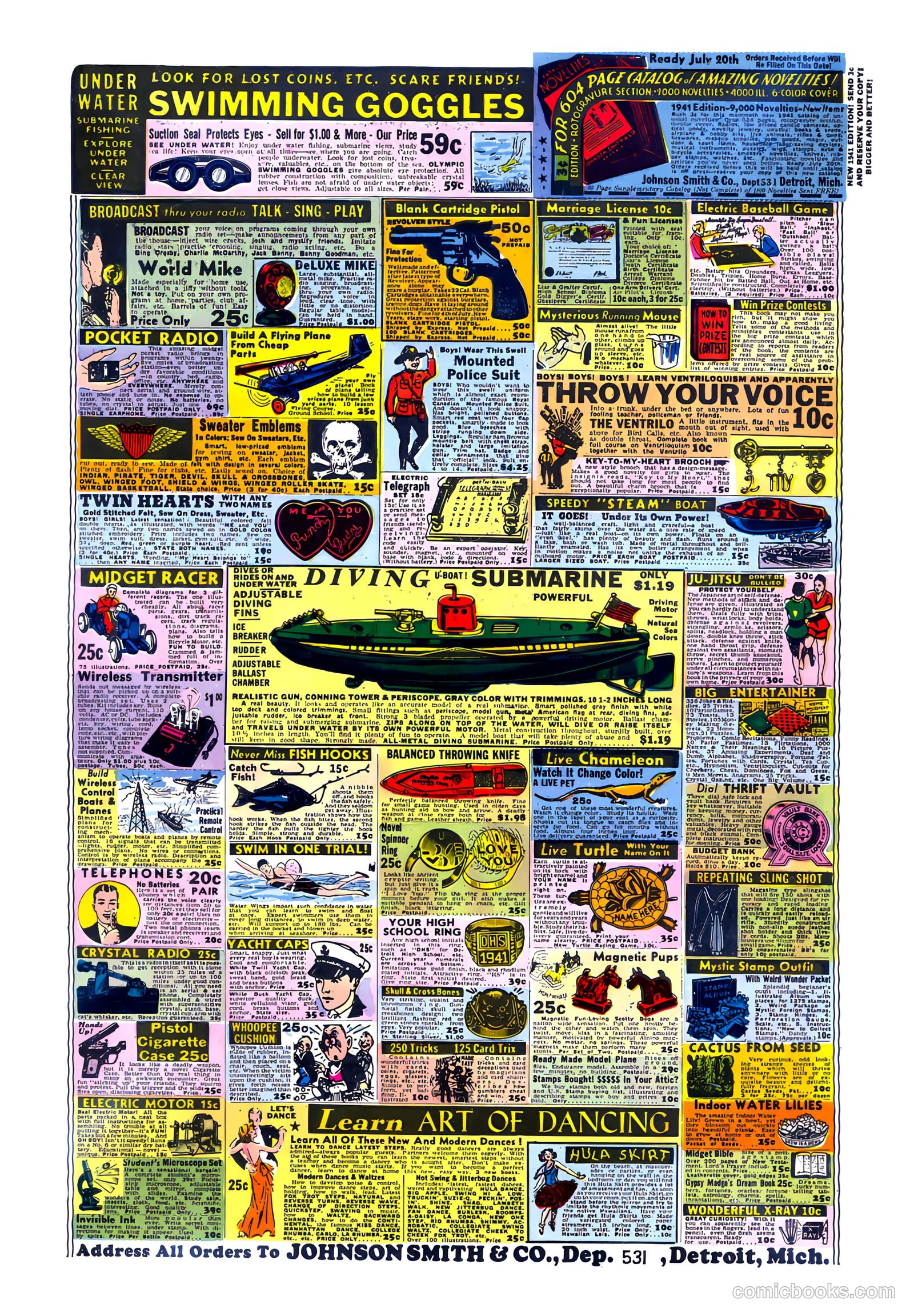 Wings Comics #2 — page 68 of 68