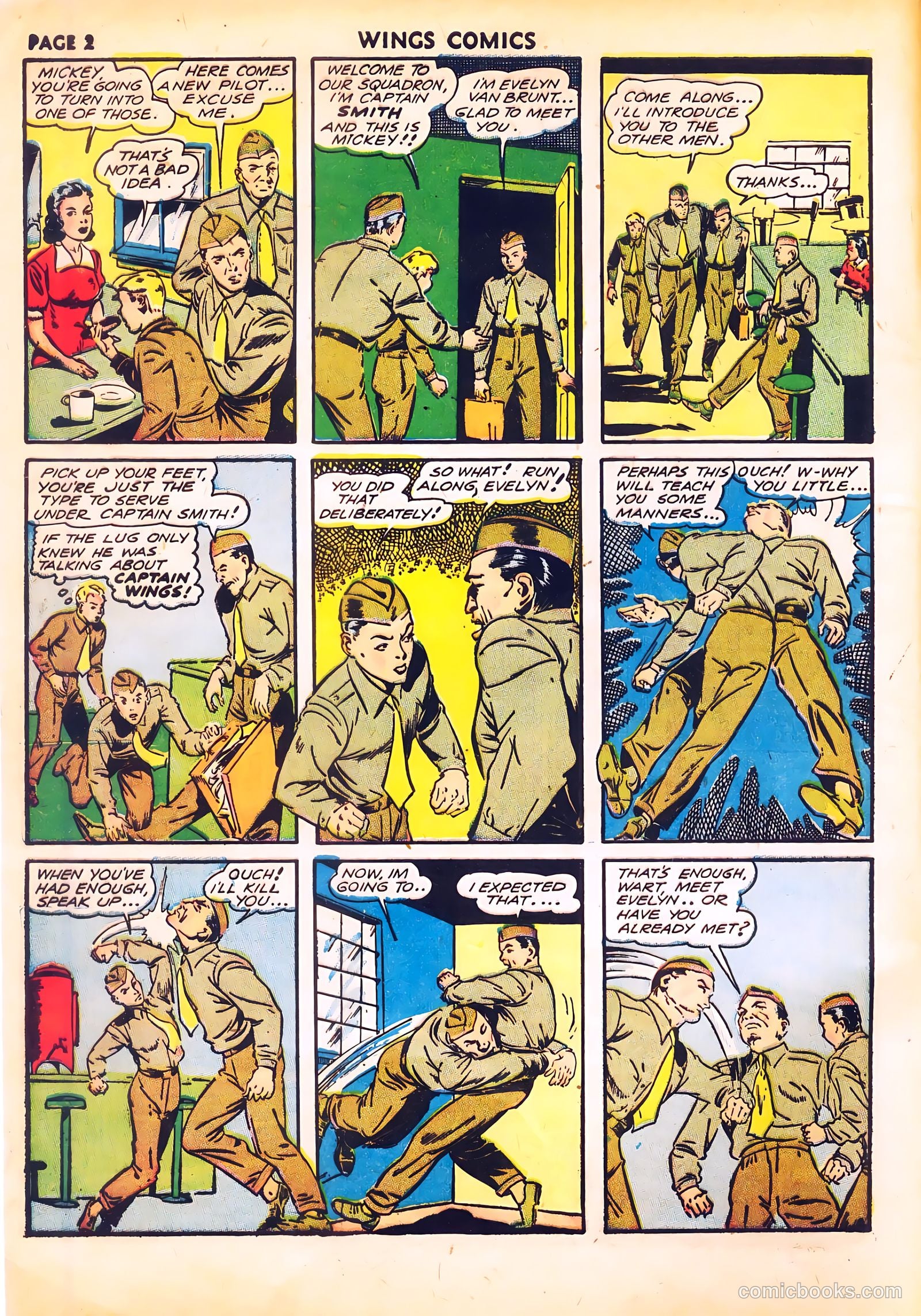 Wings Comics #20 — page 4 of 68