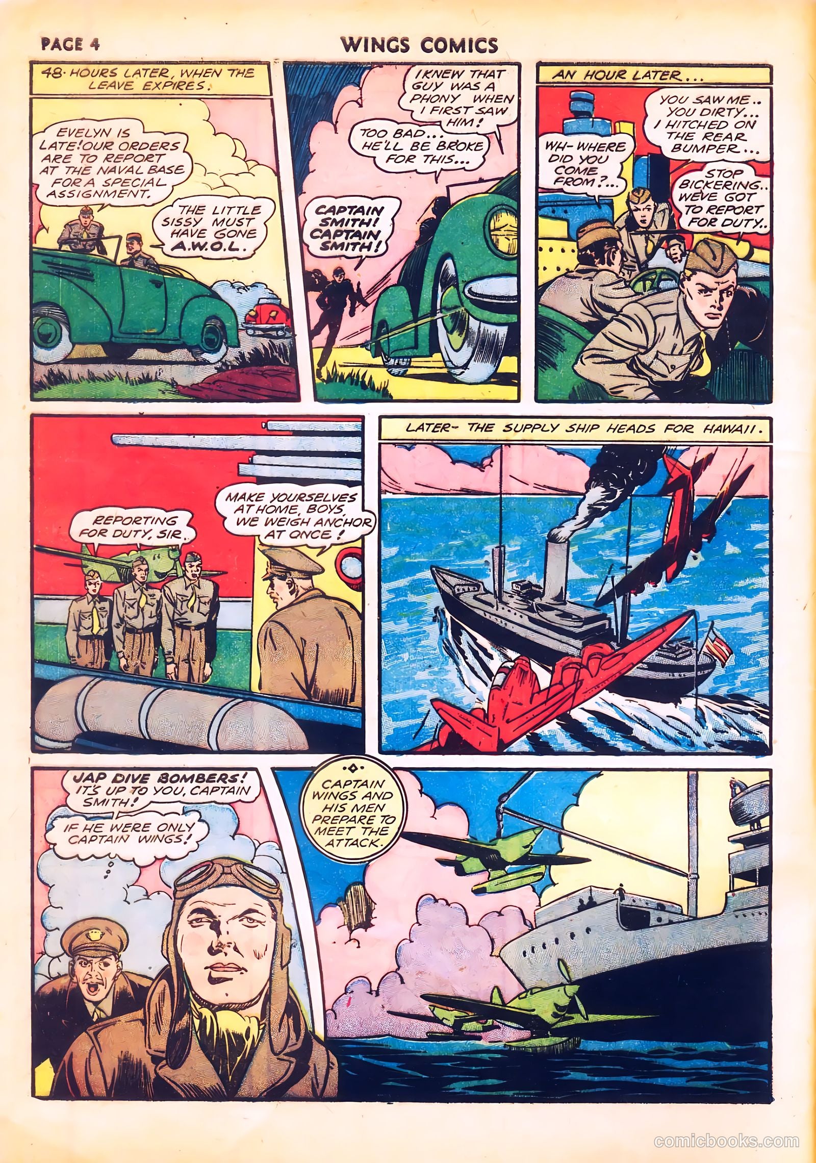Wings Comics #20 — page 6 of 68