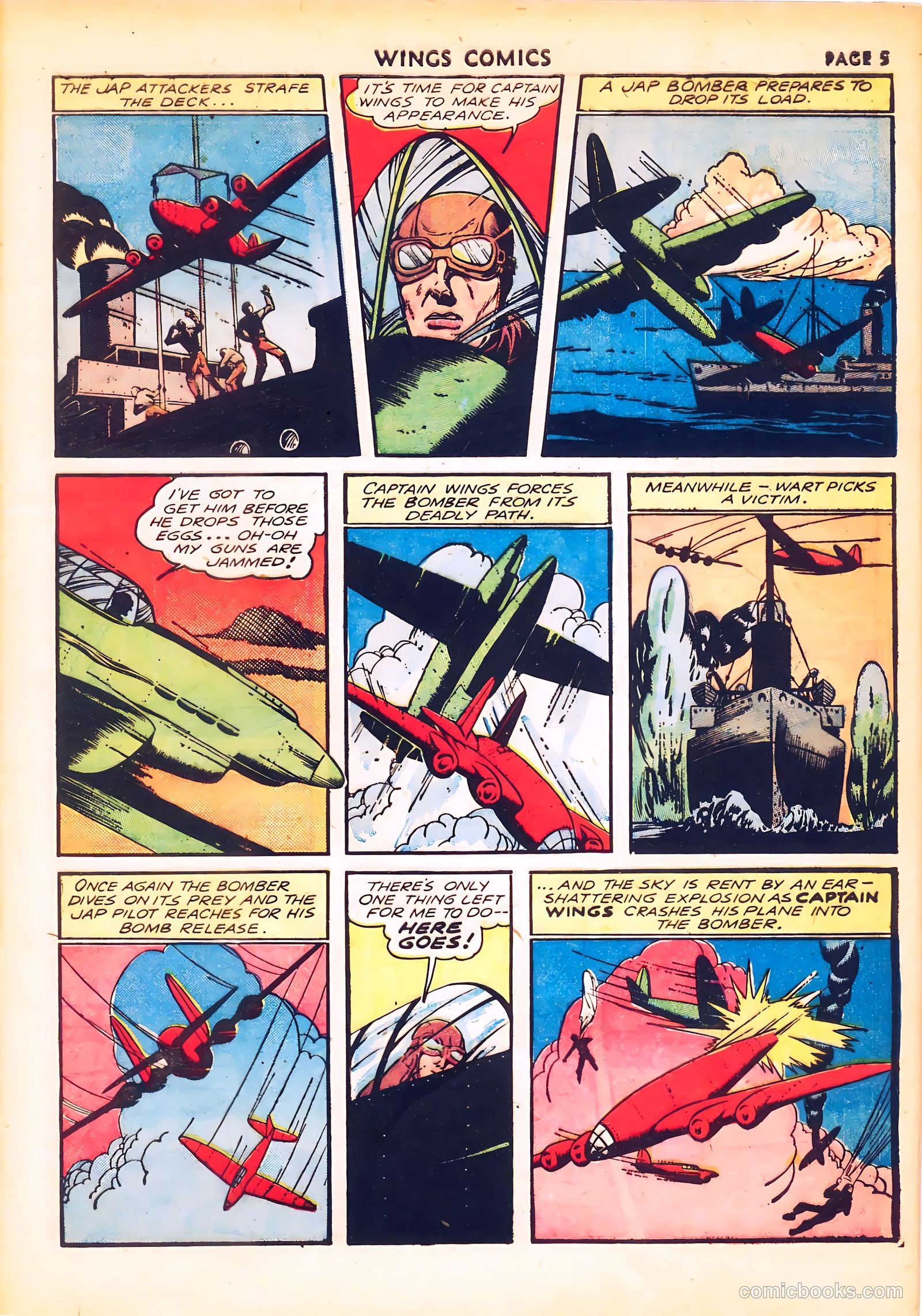 Wings Comics #20 — page 7 of 68