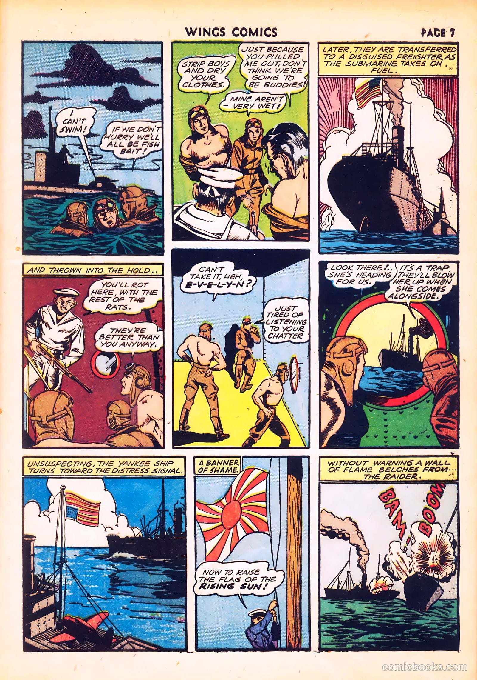 Wings Comics #20 — page 9 of 68