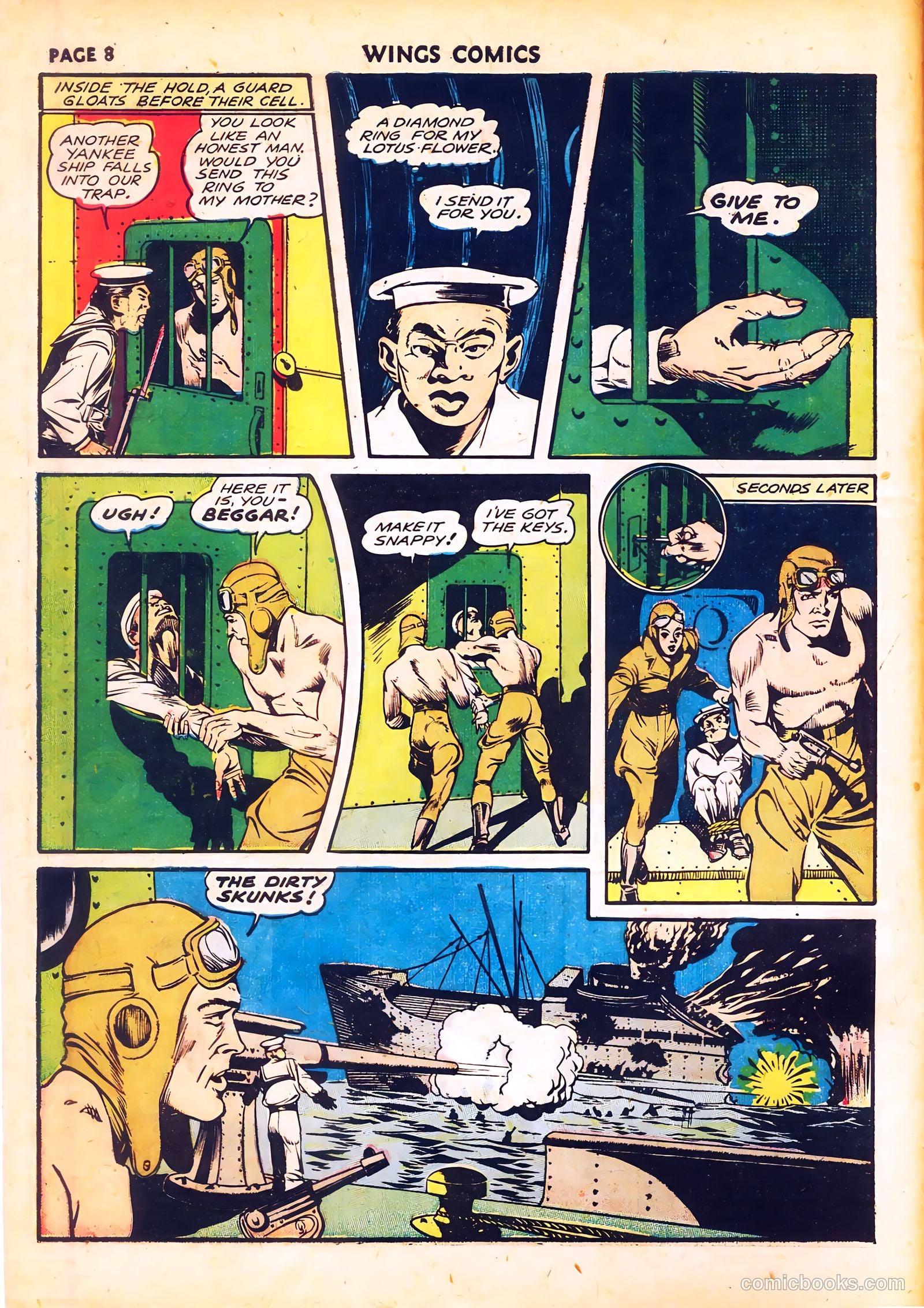 Wings Comics #20 — page 10 of 68