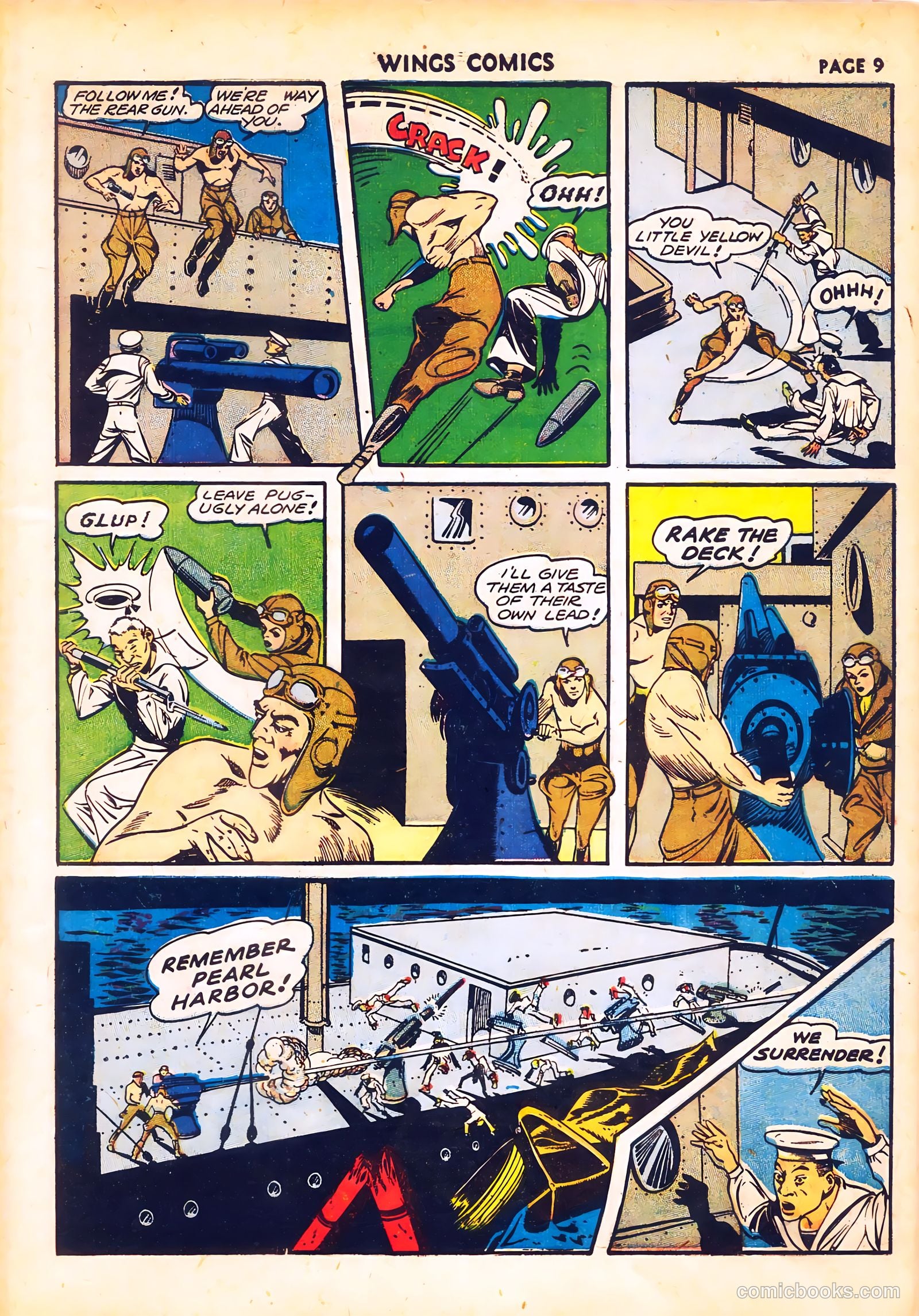 Wings Comics #20 — page 11 of 68
