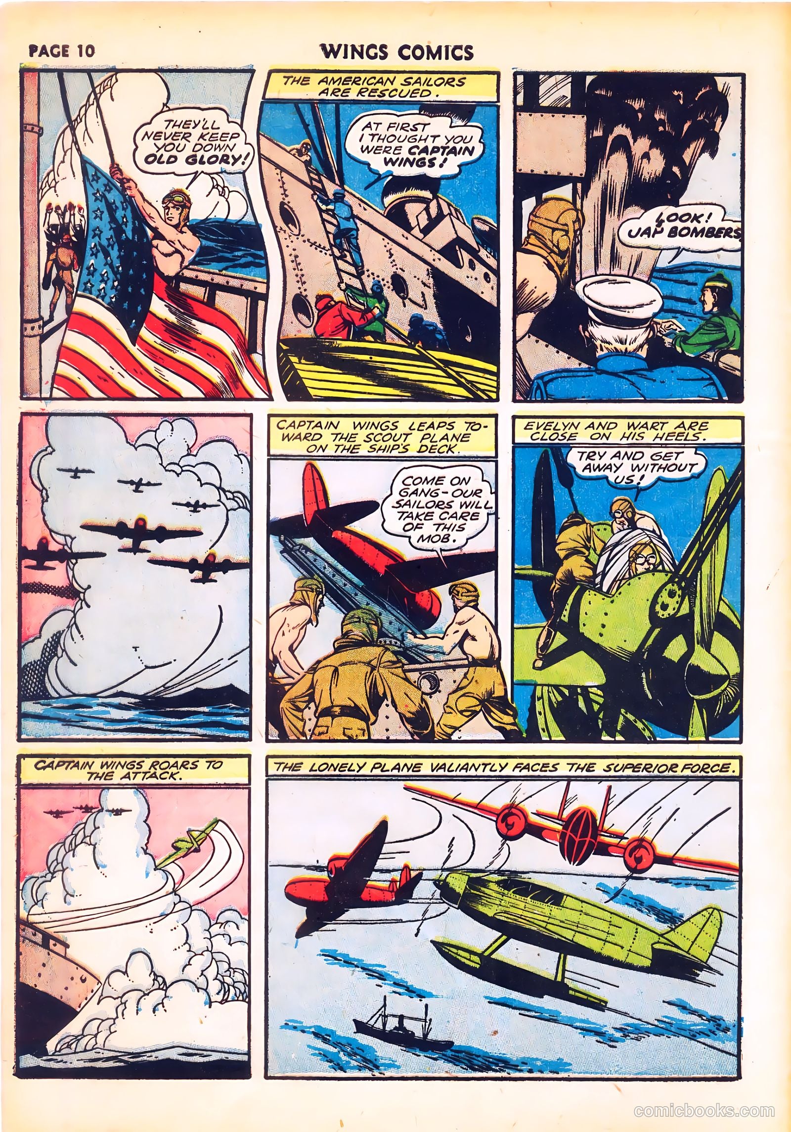 Wings Comics #20 — page 12 of 68