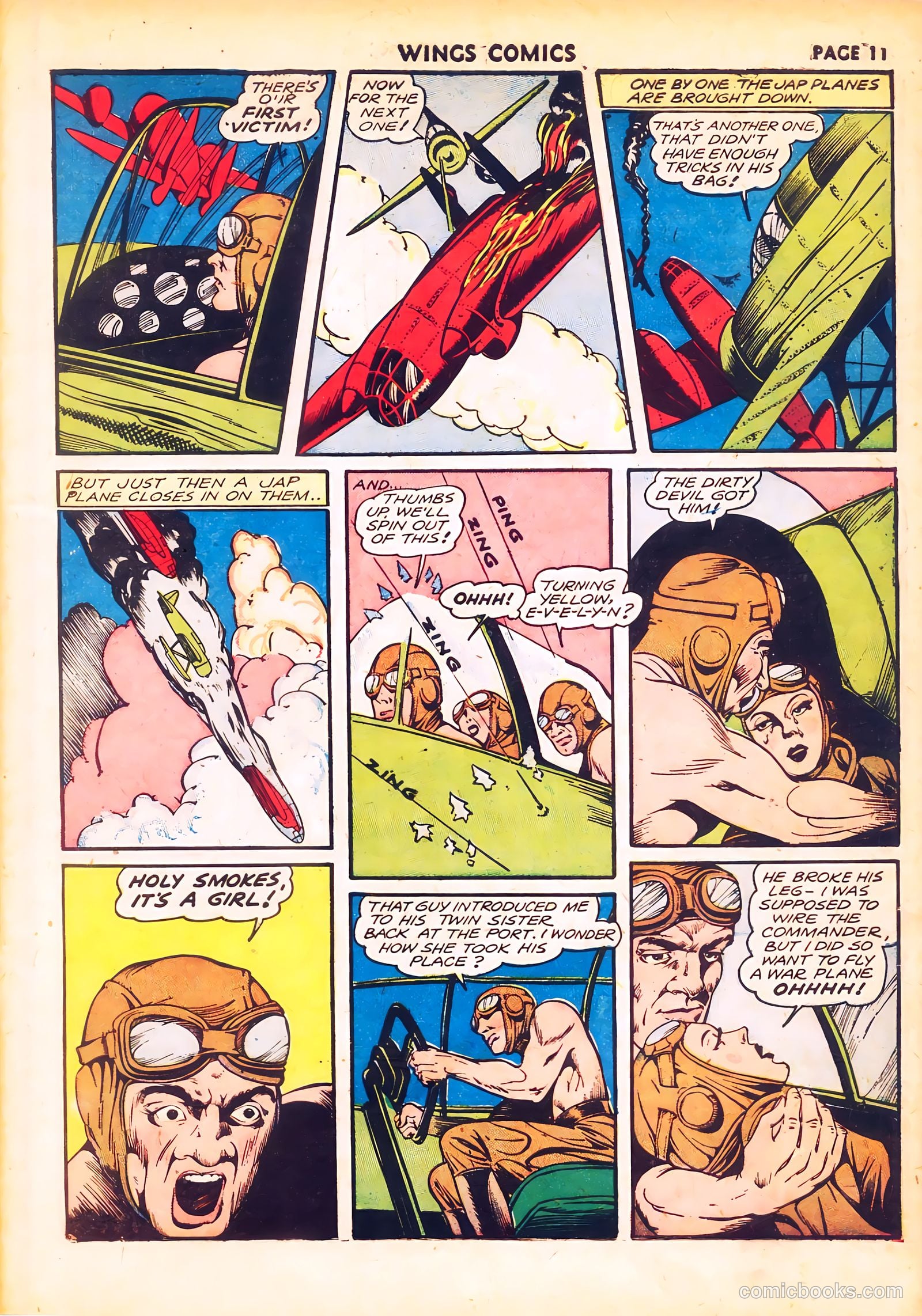 Wings Comics #20 — page 13 of 68