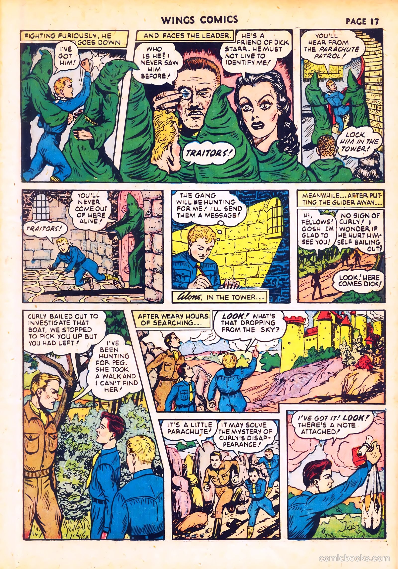Wings Comics #20 — page 19 of 68