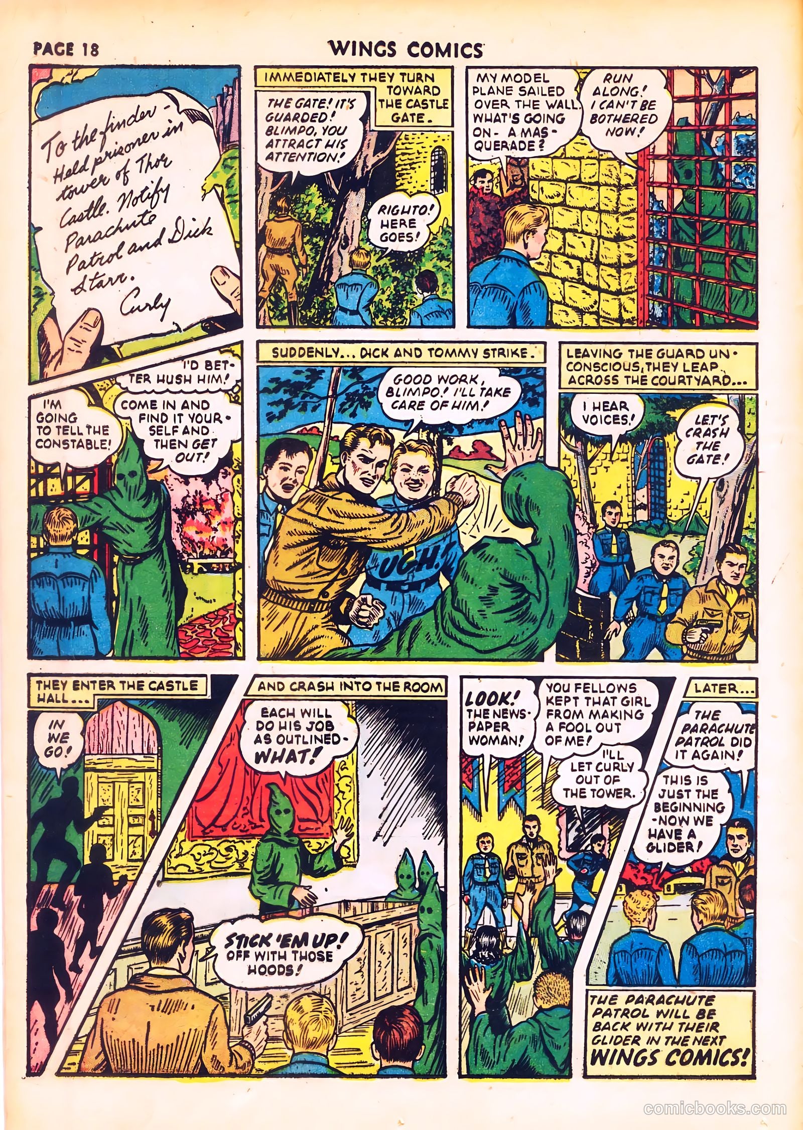 Wings Comics #20 — page 20 of 68