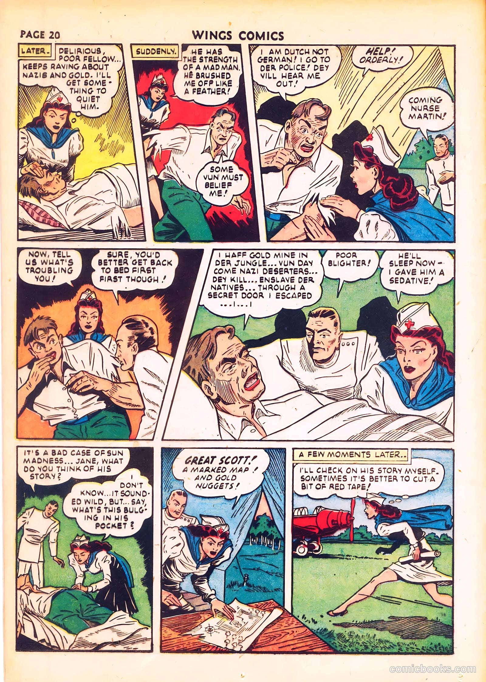 Wings Comics #20 — page 22 of 68