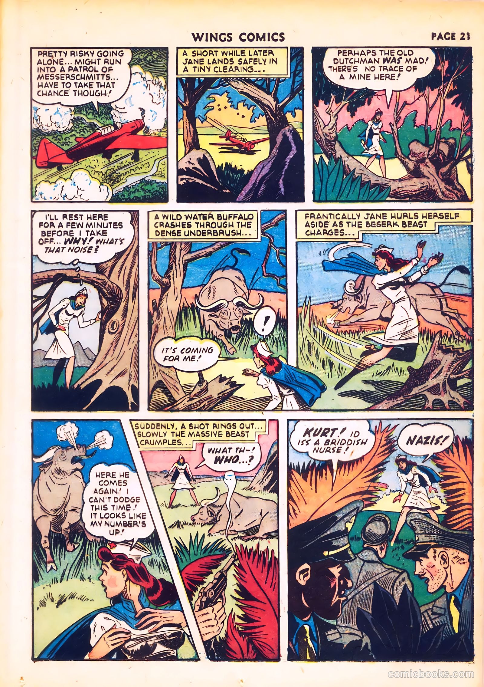 Wings Comics #20 — page 23 of 68