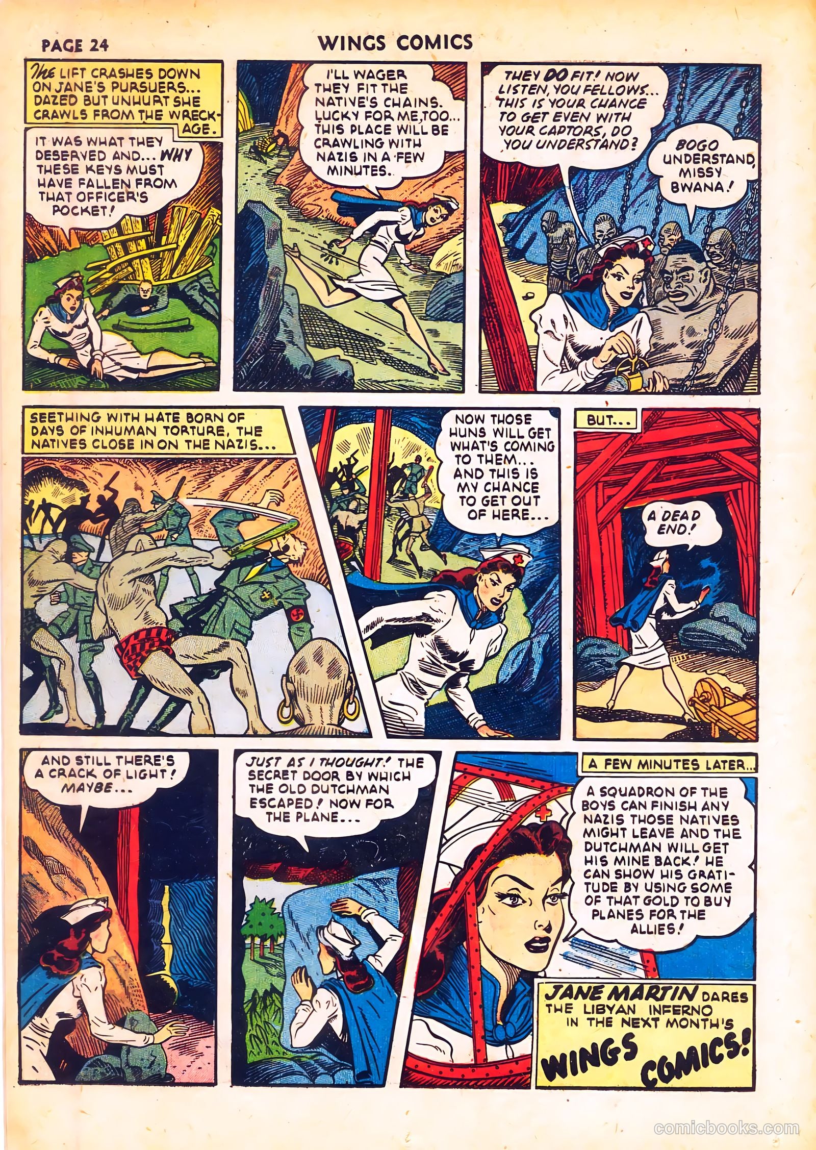 Wings Comics #20 — page 26 of 68