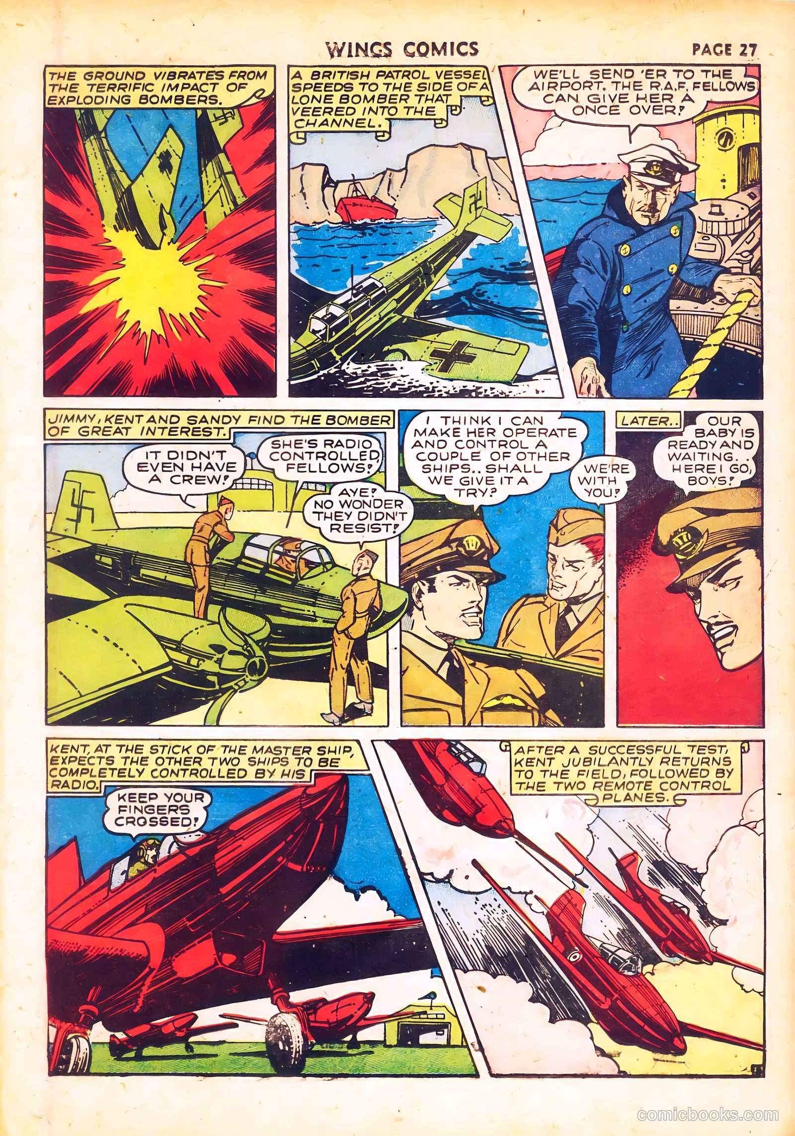 Wings Comics #20 — page 29 of 68