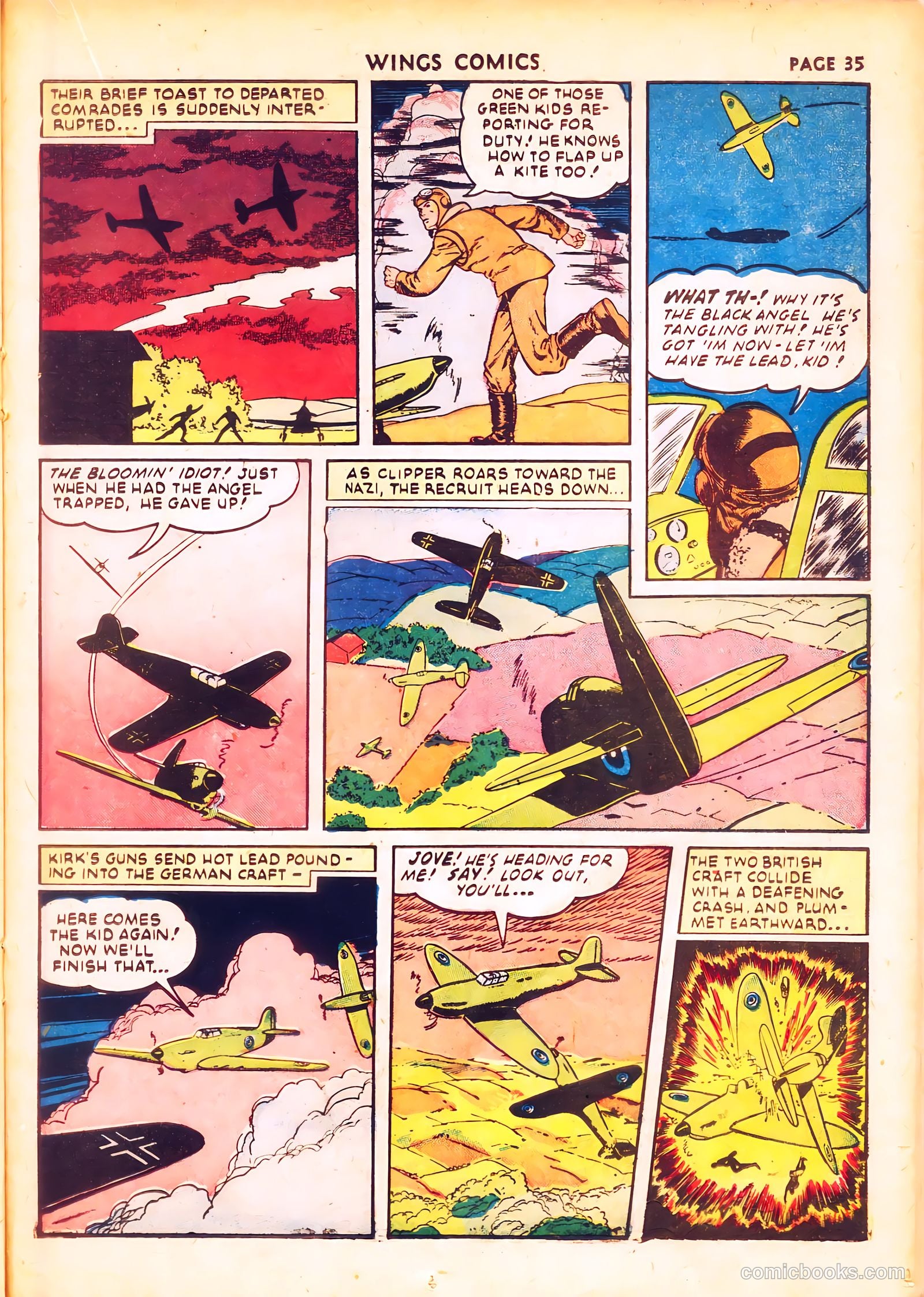 Wings Comics #20 — page 37 of 68