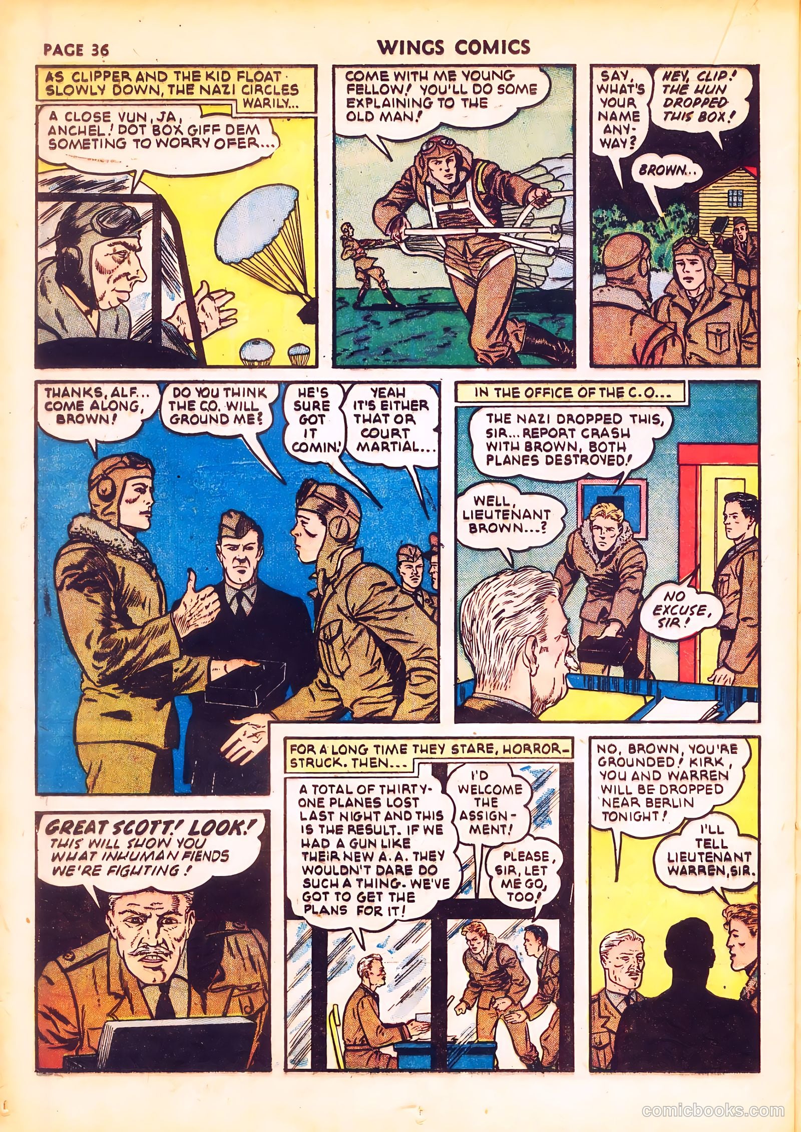 Wings Comics #20 — page 38 of 68
