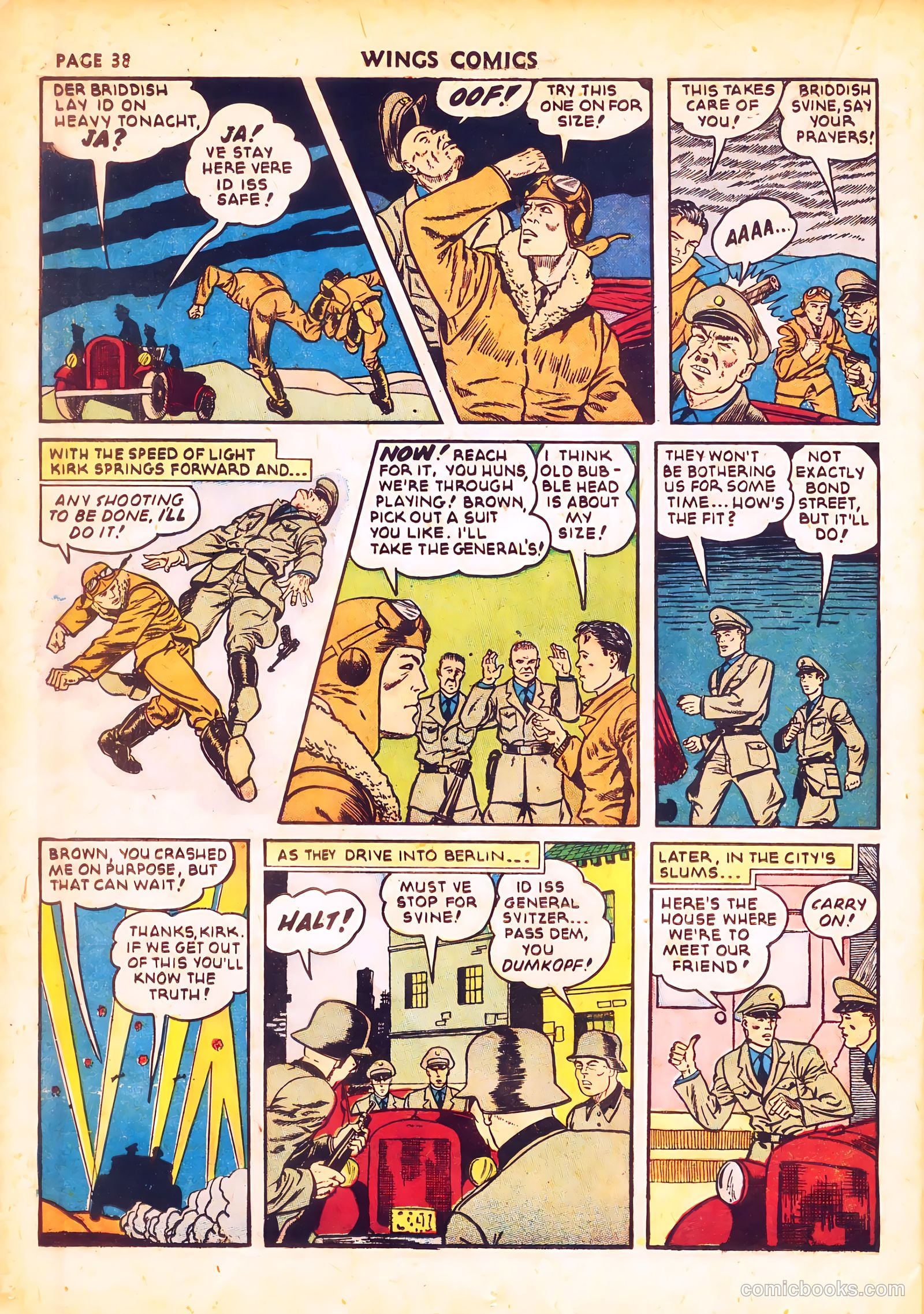Wings Comics #20 — page 40 of 68